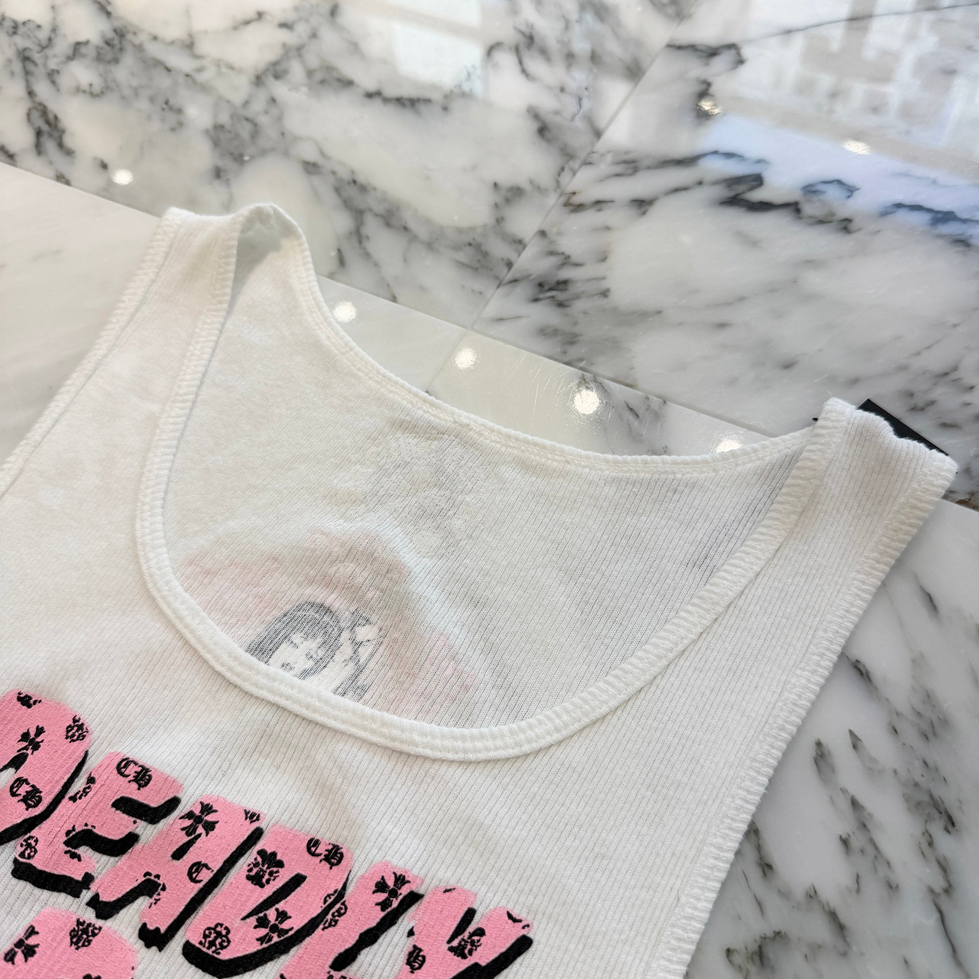CHROME HEARTS × Deadly Doll Tank Top Size XL クロムハーツ × デッドリードール タンクトップ サイズXL