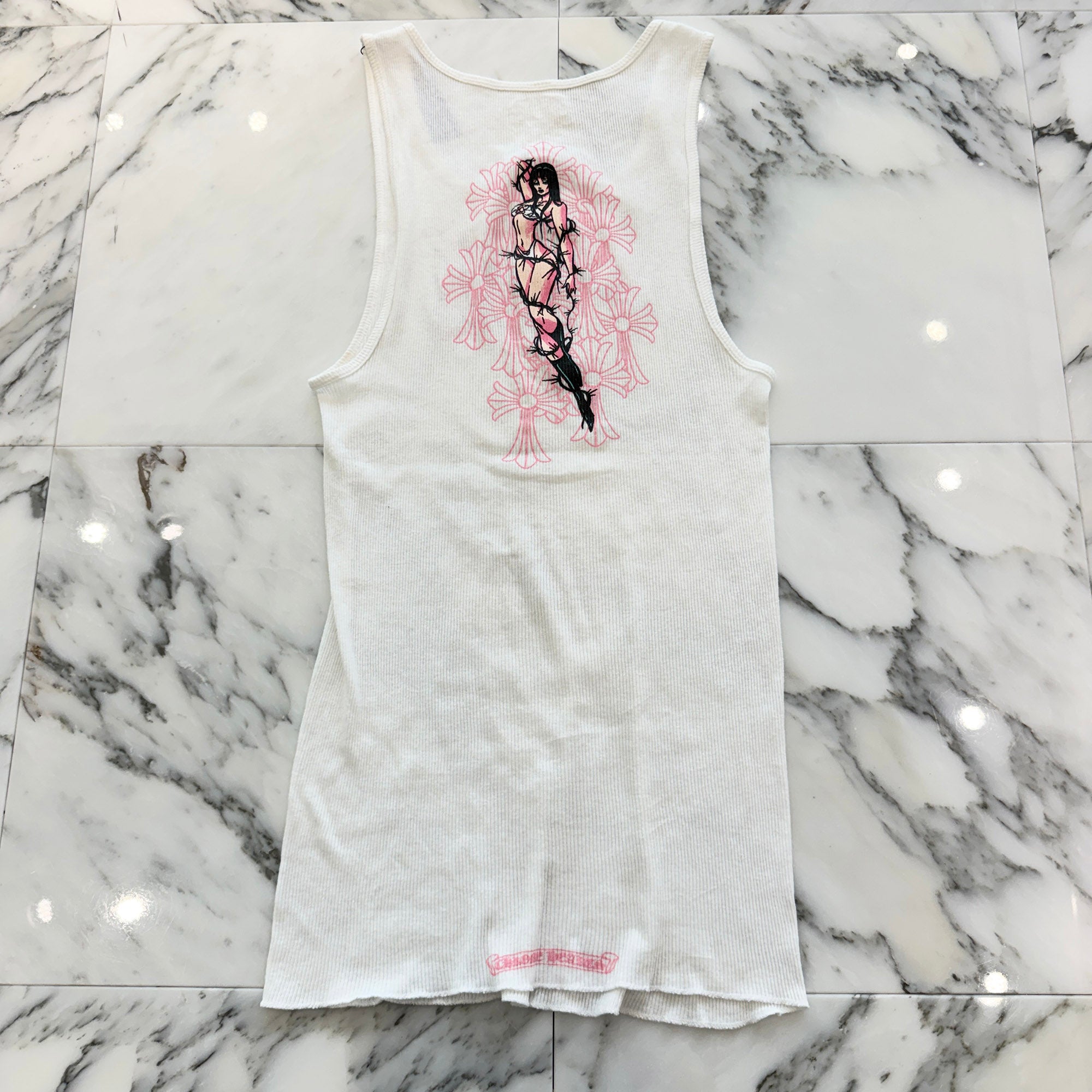 CHROME HEARTS × Deadly Doll Tank Top Size XL クロムハーツ × デッドリードール タンクトップ サイズXL