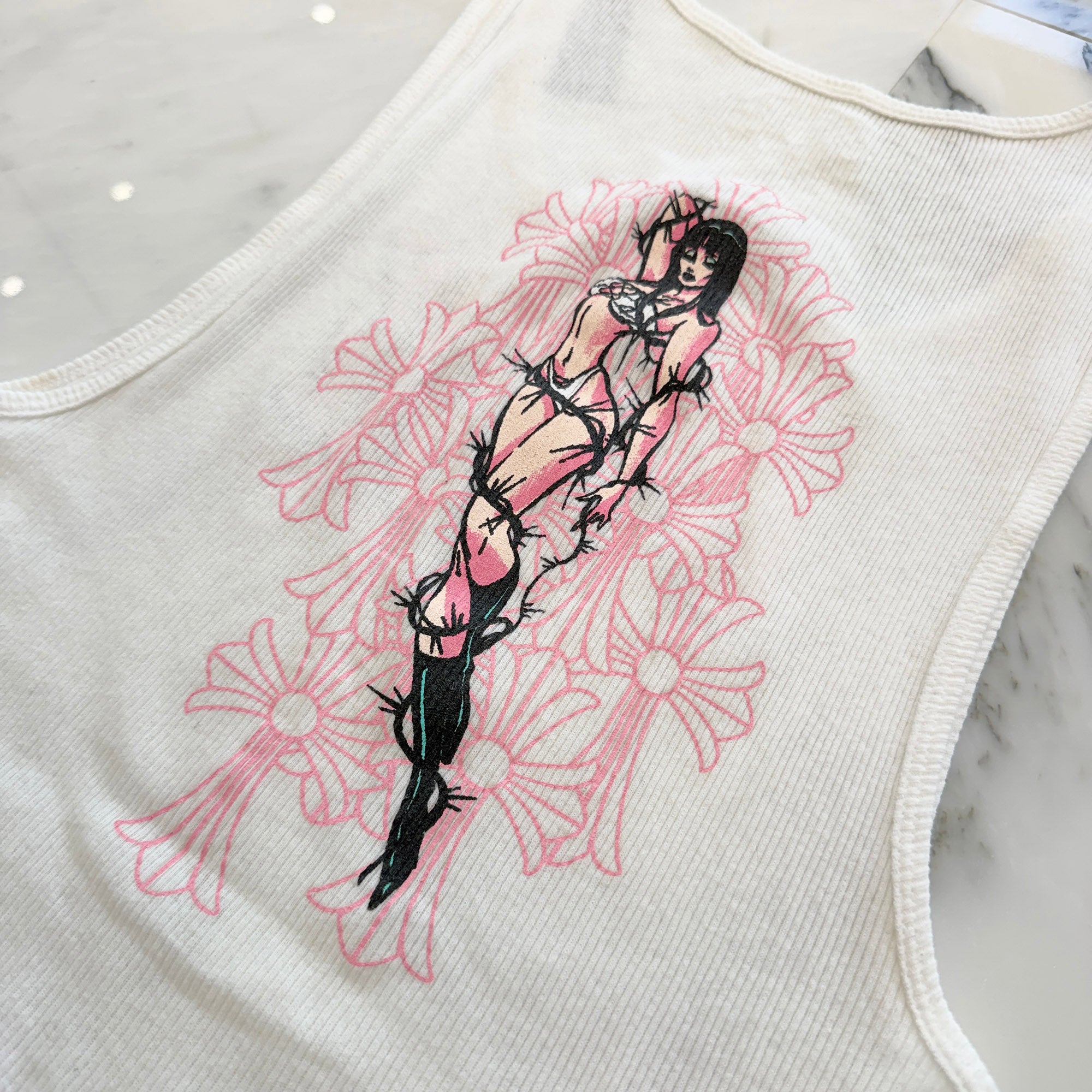CHROME HEARTS × Deadly Doll Tank Top Size XL クロムハーツ × デッドリードール タンクトップ サイズXL