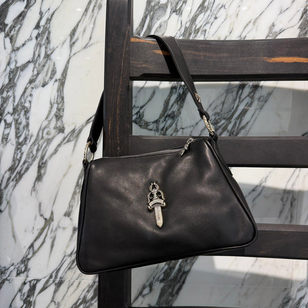 CHROME HEARTS CHICKEN NUGGET "Small" Leather Shoulder Bag クロムハーツ チキンナゲット "スモール" レザー ショルダーバッグ
