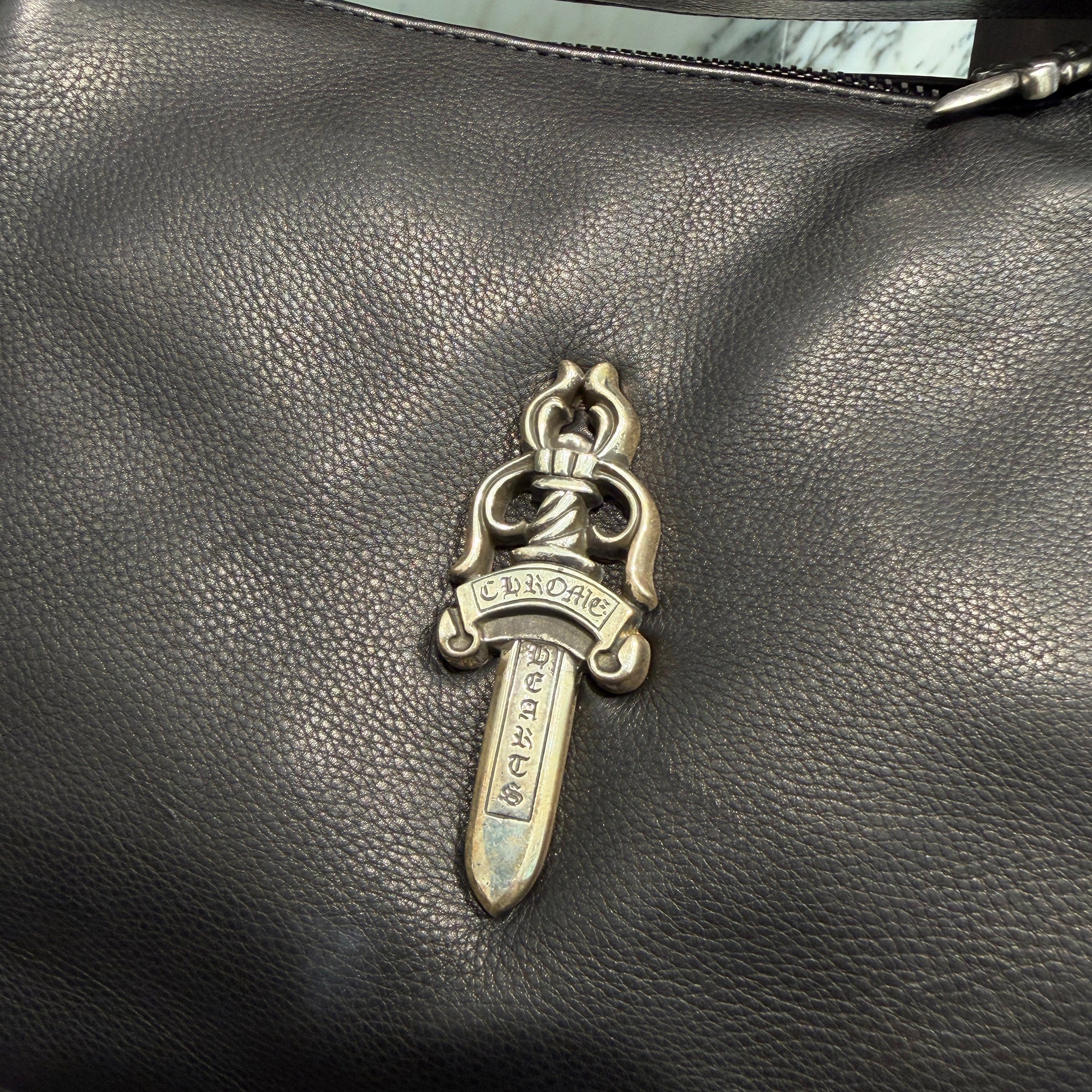 CHROME HEARTS CHICKEN NUGGET "Small" Leather Shoulder Bag クロムハーツ チキンナゲット "スモール" レザー ショルダーバッグ
