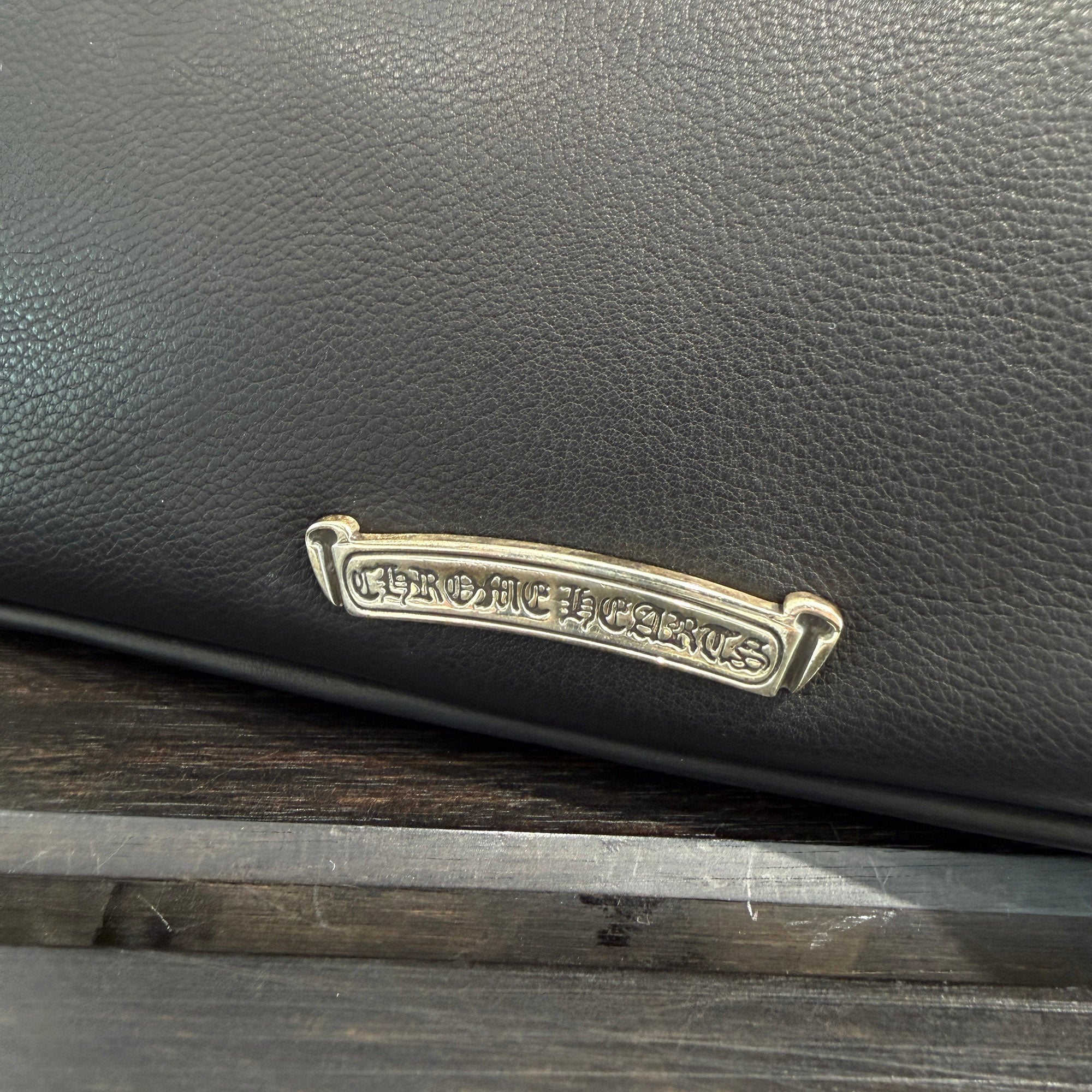 CHROME HEARTS CHICKEN NUGGET "Medium" Leather Shoulder Bag クロムハーツ チキンナゲット "ミディアム" レザー ショルダーバッグ