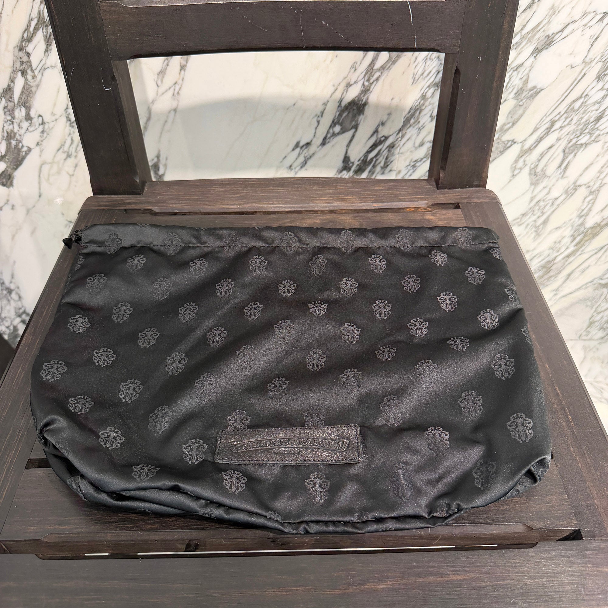 CHROME HEARTS CHICKEN NUGGET "Medium" Leather Shoulder Bag クロムハーツ チキンナゲット "ミディアム" レザー ショルダーバッグ
