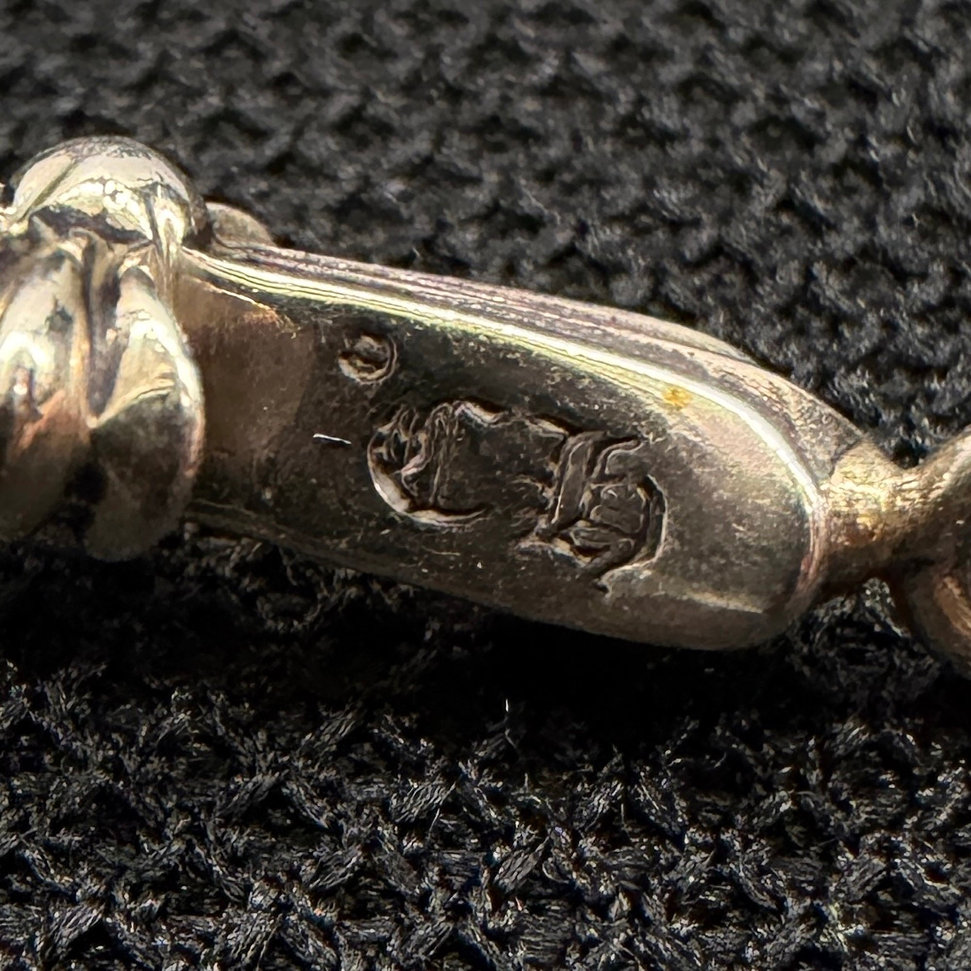 CHROME HEARTS Rosary Chalk CH Plus Chain Necklace クロムハ―ツ ロザリオ チョーク CHプラス チェーン ネックレス