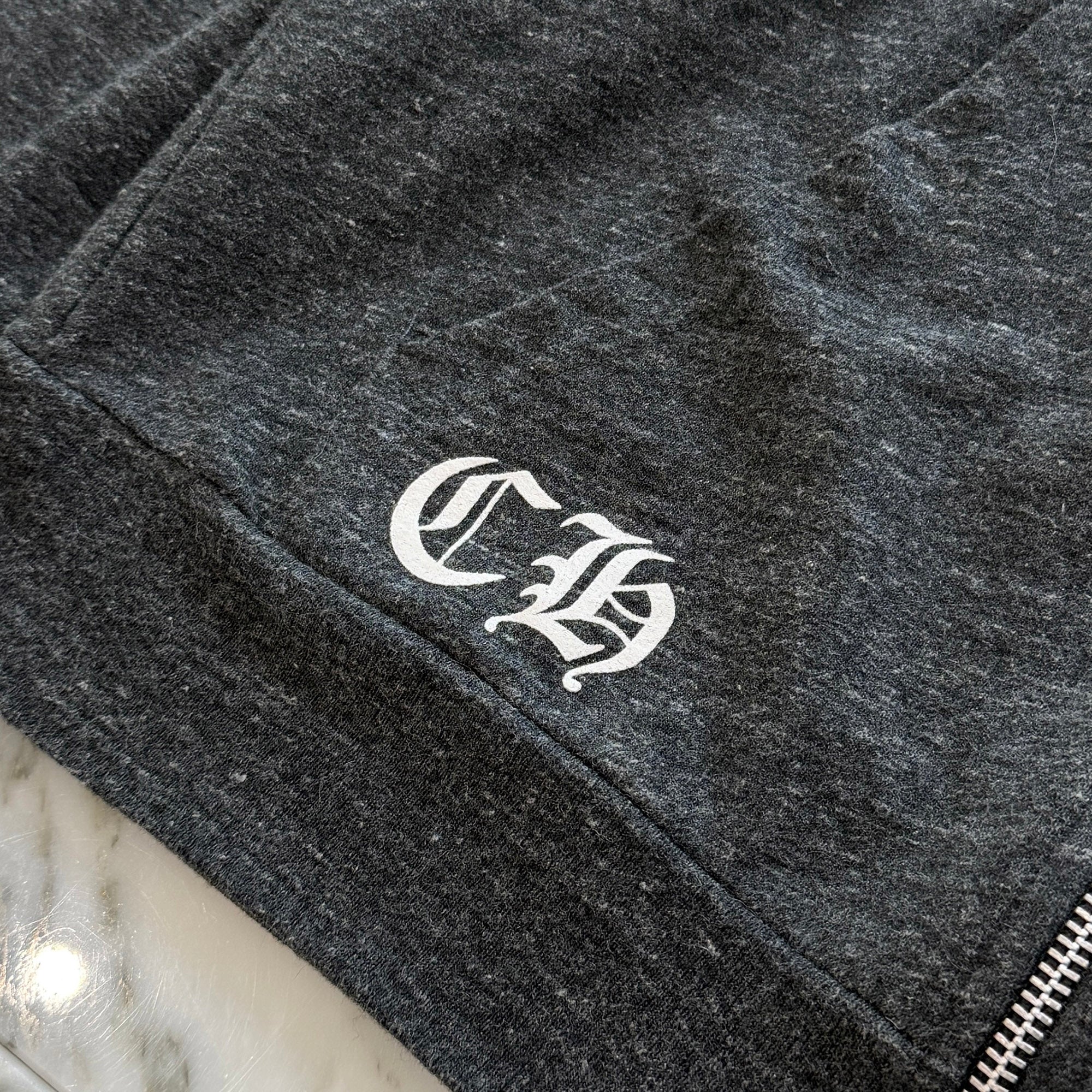 CHROME HEARTS Tire Track Zip Up Hoodie Size S クロムハーツ タイヤトラック ジップアップフーディー サイズS