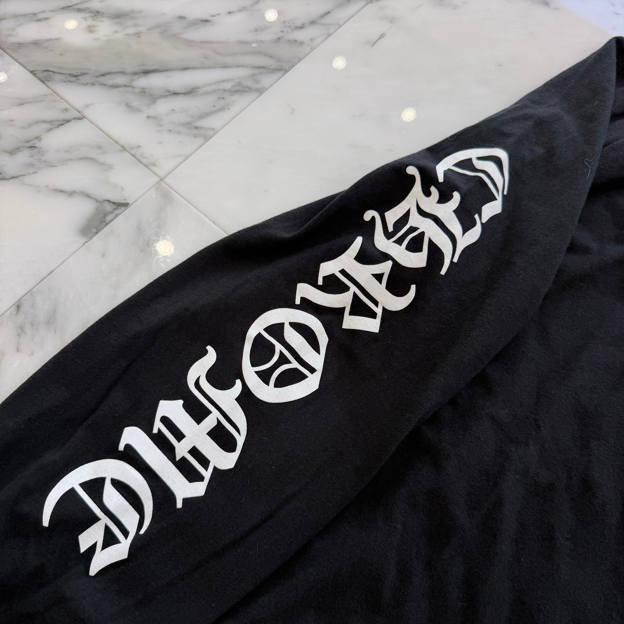 CHROME HEARTS Neck Logo Long Sleeve Tee Size L クロムハーツ ネックロゴ ロングスリーブ Tシャツ サイズL