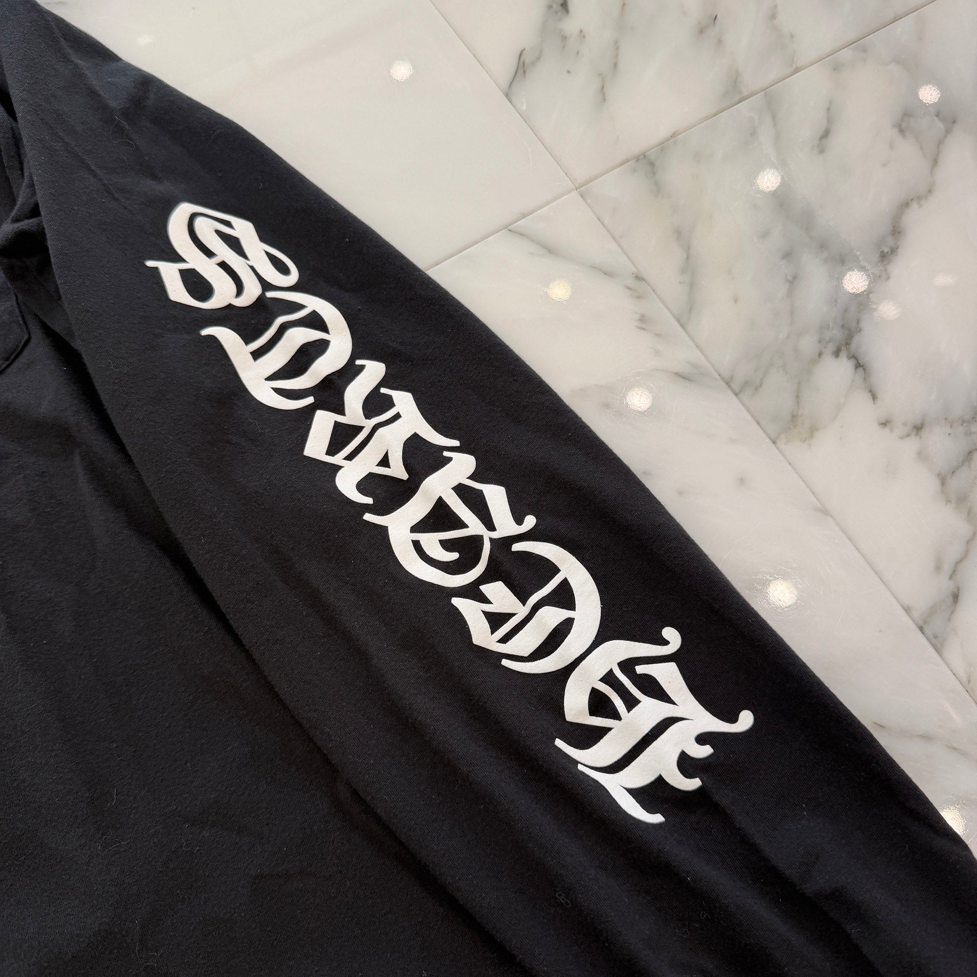 CHROME HEARTS Neck Logo Long Sleeve Tee Size L クロムハーツ ネックロゴ ロングスリーブ Tシャツ サイズL