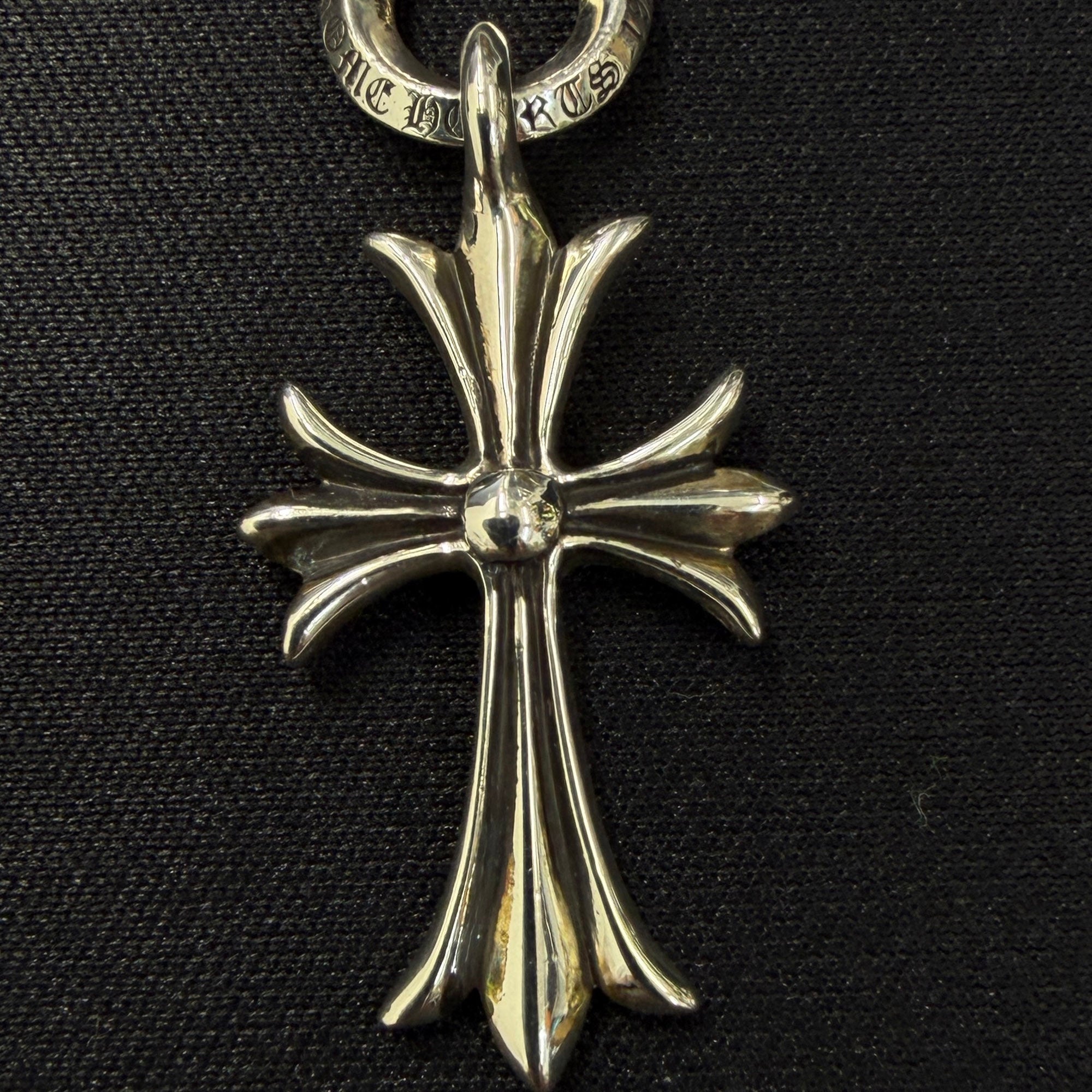 CHROME HEARTS Tiny Cross Charm Pendant Top クロムハーツ タイニークロス チャーム ペンダントトップ