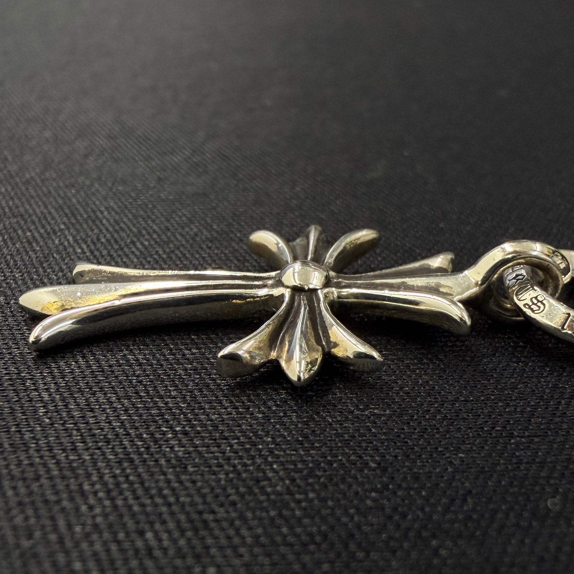 CHROME HEARTS Tiny Cross Charm Pendant Top クロムハーツ タイニークロス チャーム ペンダントトップ