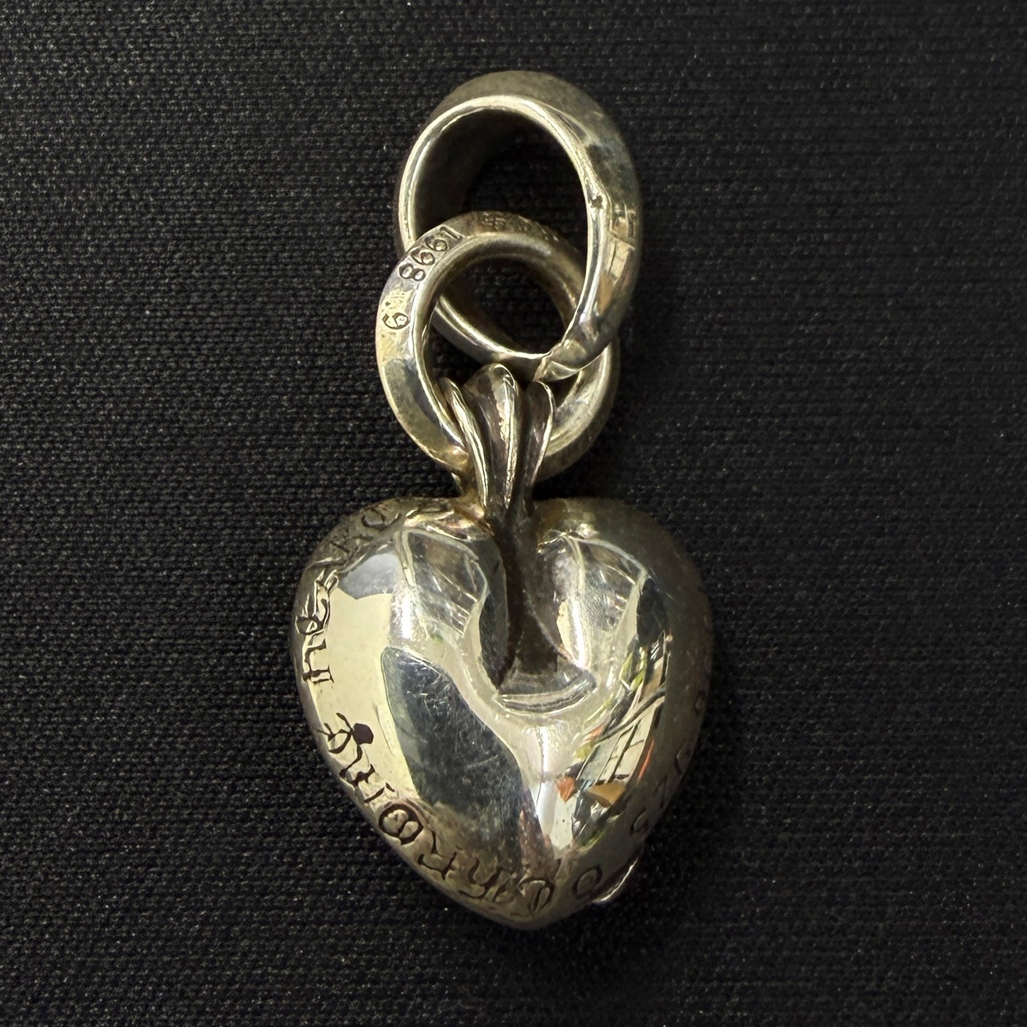 CHROME HEARTS Viny Heart Charm With Bail Pendent Top クロムハーツ ヴィニーハート チャーム ウィズ ベイル ペンダントトップ