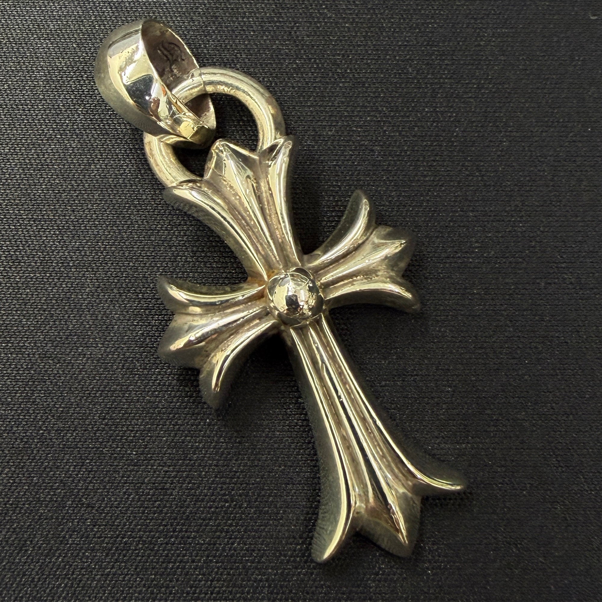 CHROME HEARTS Small CH Cross Pendant With Bail クロムハーツ