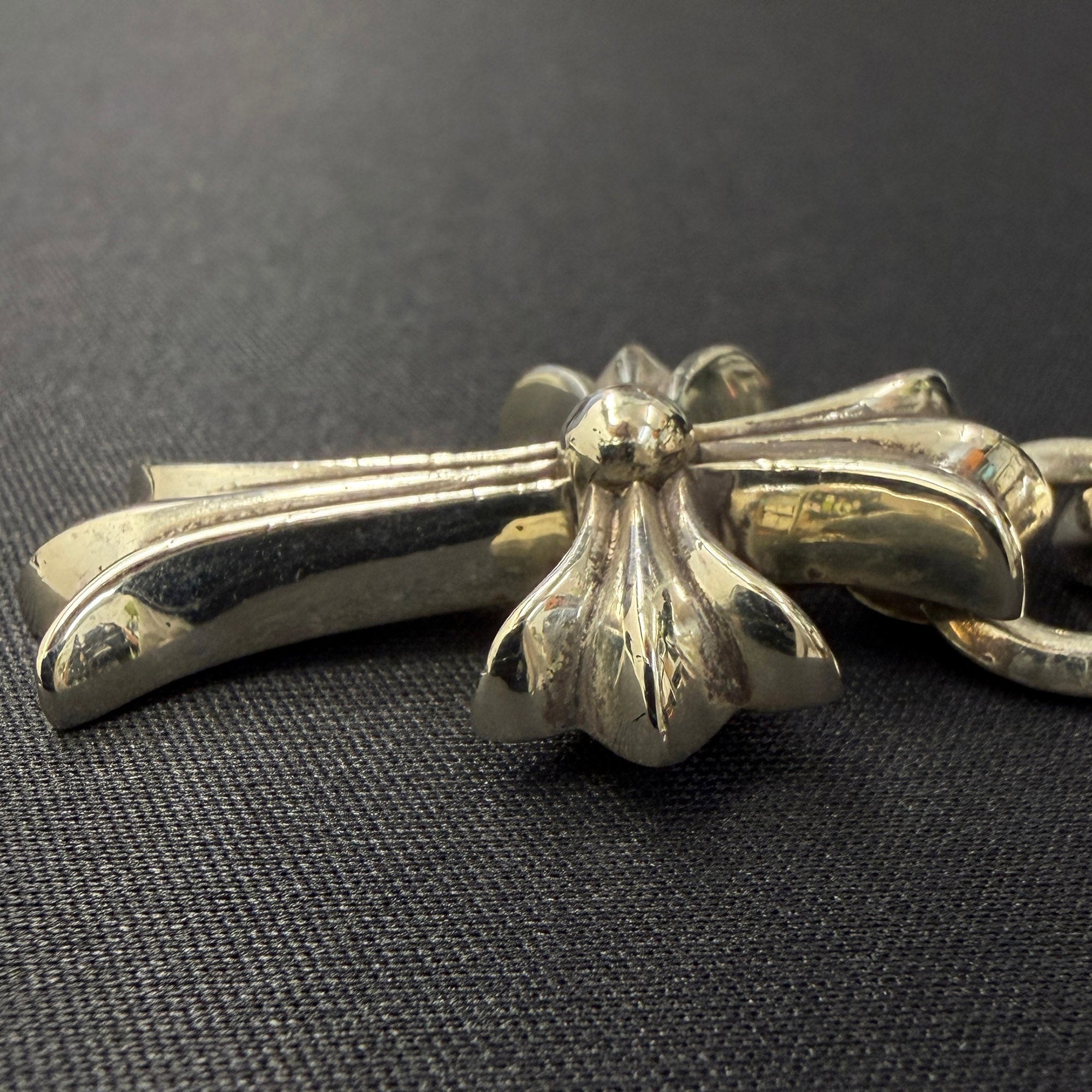 CHROME HEARTS Small CH Cross Pendant With Bail クロムハーツ