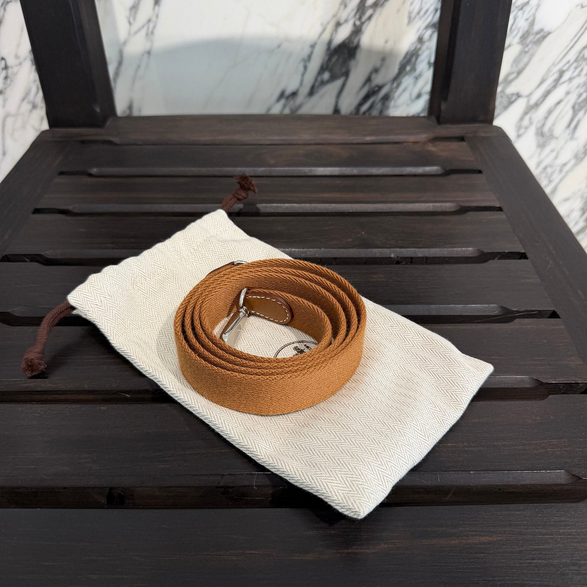 HERMES Evelyn Amazon TPM "Gold" G刻印 エルメス エブリン アマゾン TPM "ゴールド" レザーショルダーバッグ G刻印