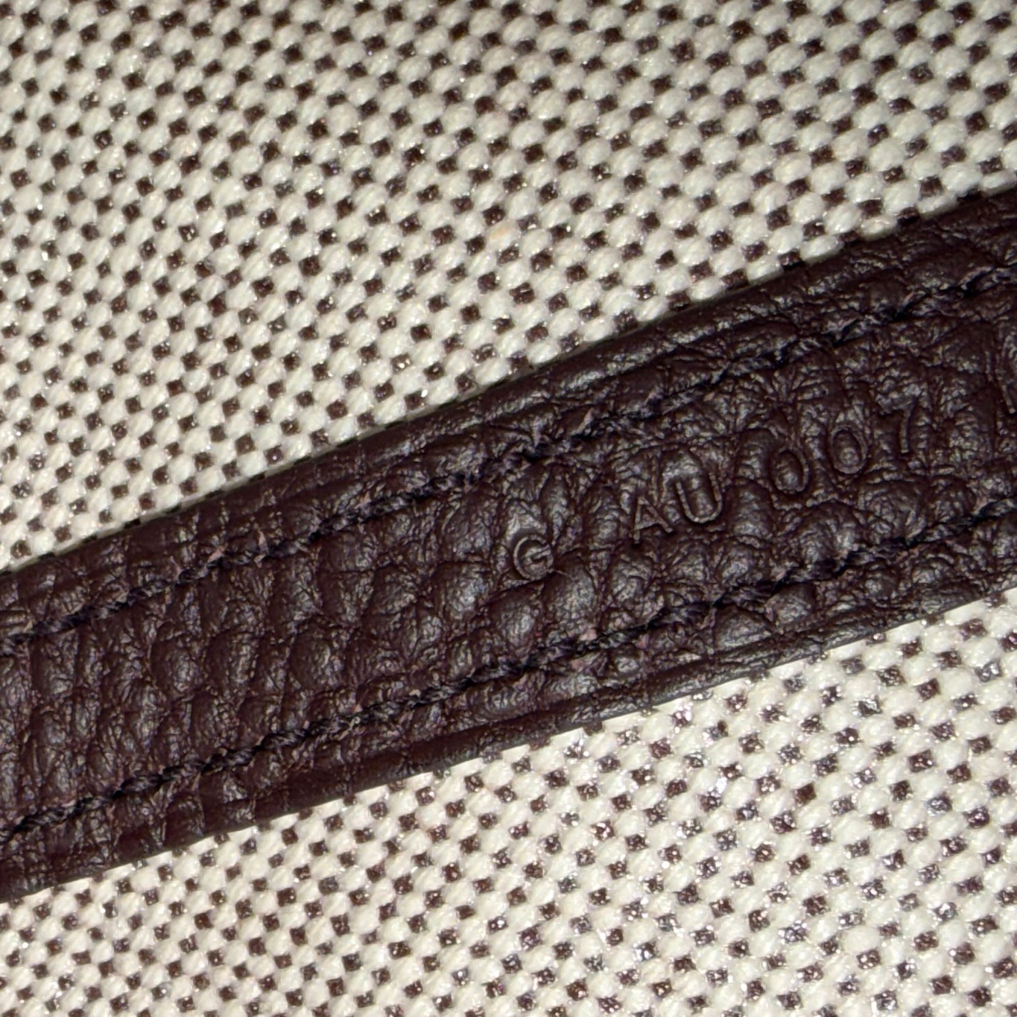 HERMES Neo Garden Party 23 "Rouge Sellier/Ecru" Hand Bag G刻印 エルメス ネオ ガーデンパーティ 23 "ルージュセリエ/エクリュ"ハンドバッグ G刻印