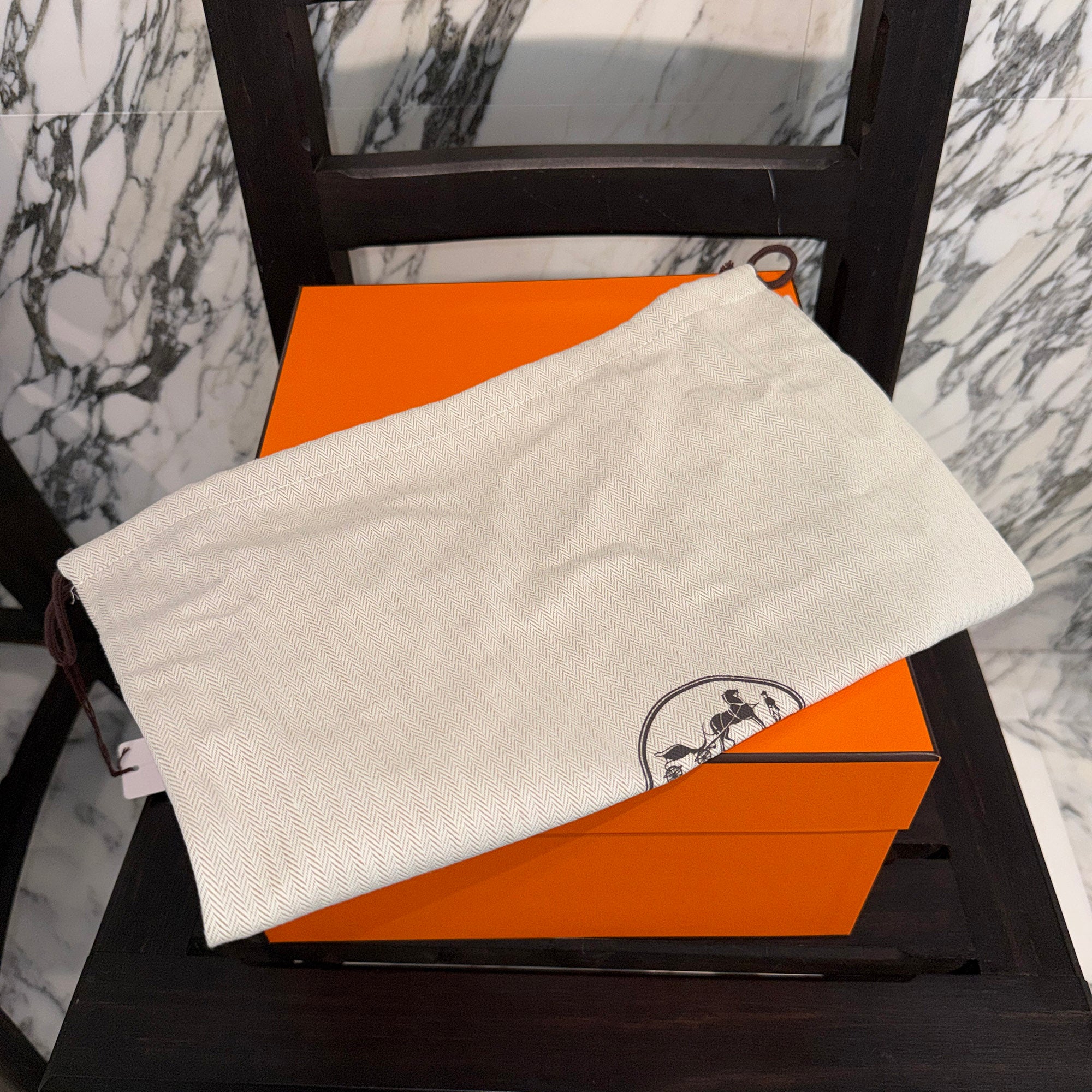 HERMES Neo Garden Party 23 "Rouge Sellier/Ecru" Hand Bag G刻印 エルメス ネオ ガーデンパーティ 23 "ルージュセリエ/エクリュ"ハンドバッグ G刻印