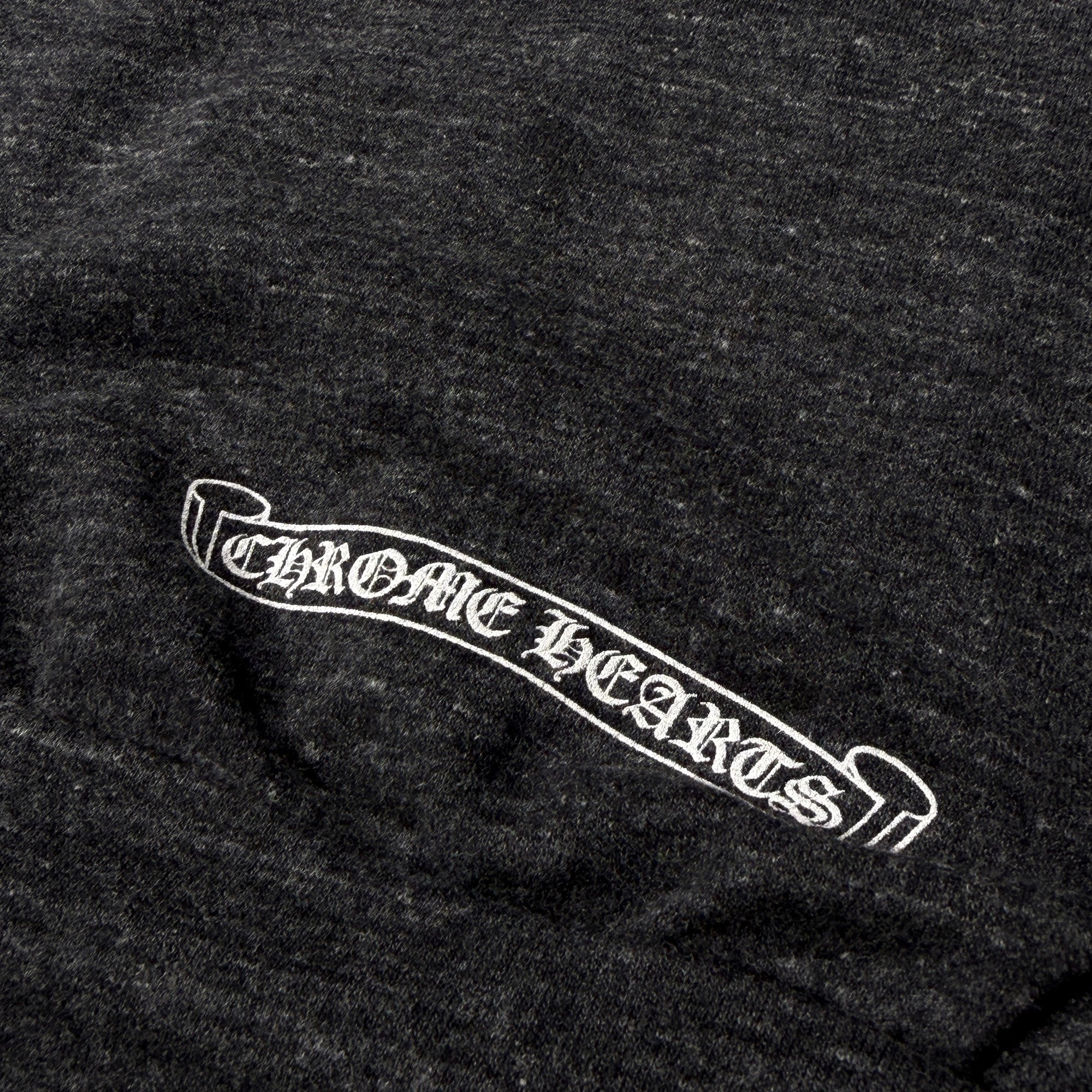 CHROME HEARTS  Side T BAR Logo BS Fleur Print Zip Up Hoodie Size S クロムハーツ サイド Tバー ロゴ BSフレア プリント ジップアップフーディ サイズS