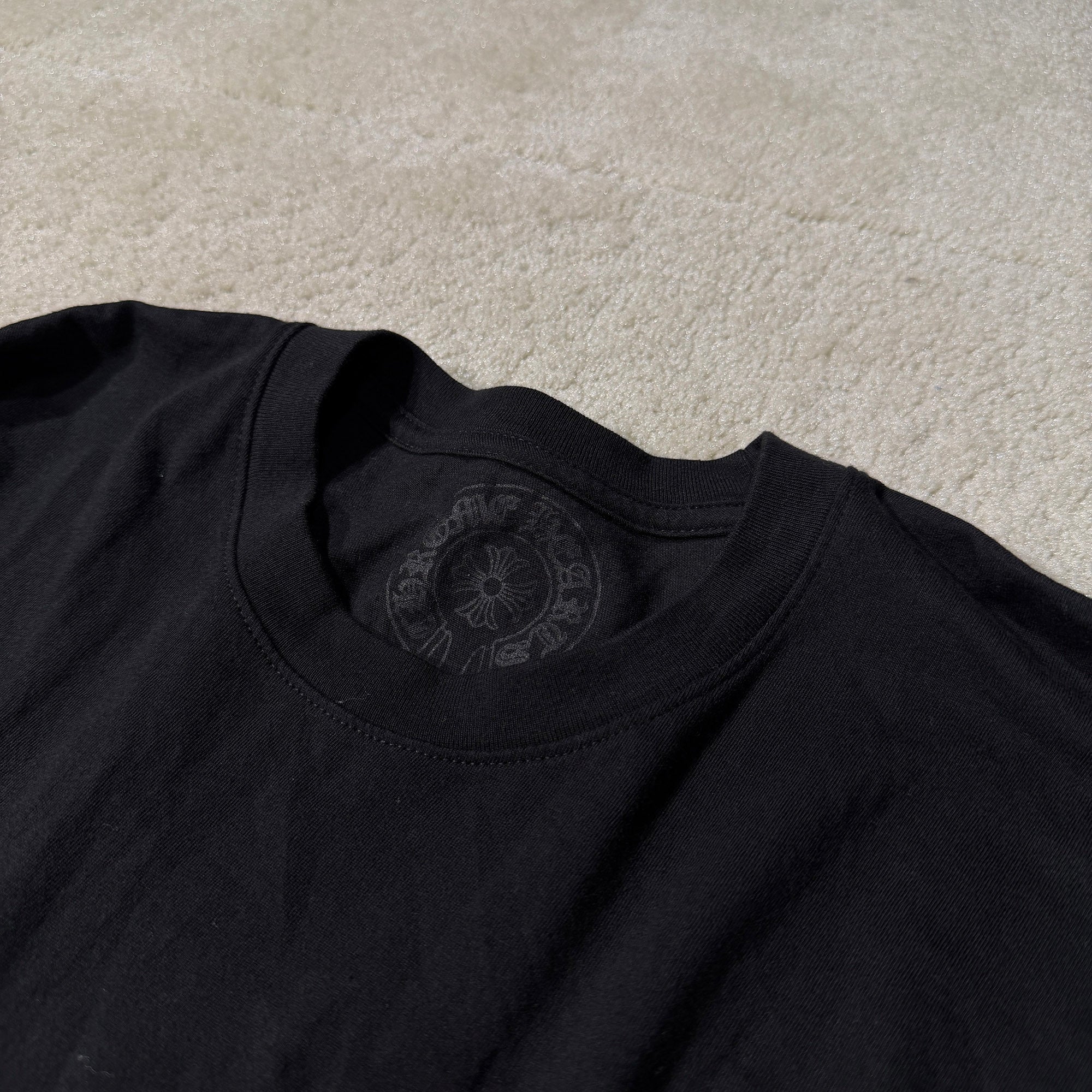 CHROME HEARTS Back Scroll Label Logo Long Sleeve Tee Size M クロムハーツ バックスクロールラベルロゴ ロングスリーブTシャツ サイズM
