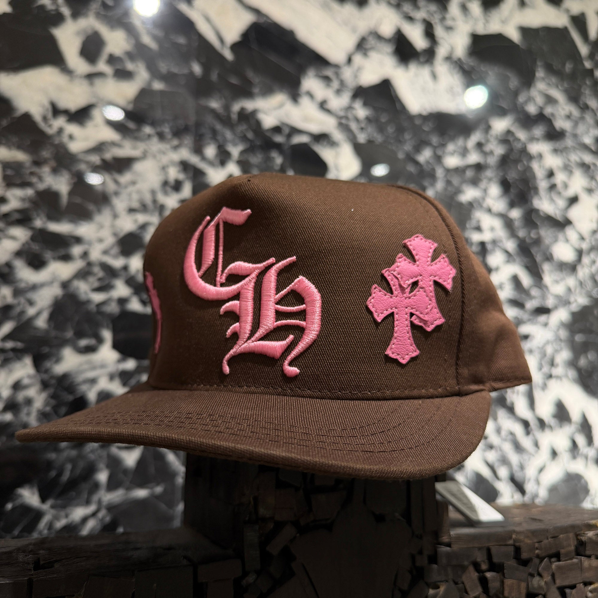 CHROME HEARTS Cemetery Cross Patch Trucker Cap Size ONE SIZE (53