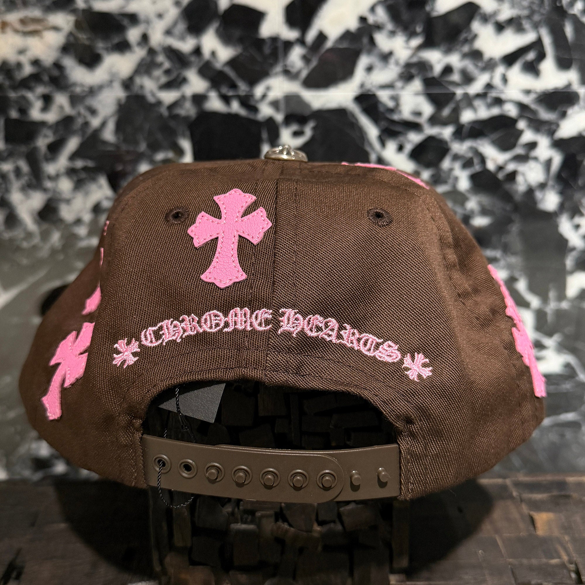 CHROME HEARTS Cemetery Cross Patch Trucker Cap Size ONE SIZE (53