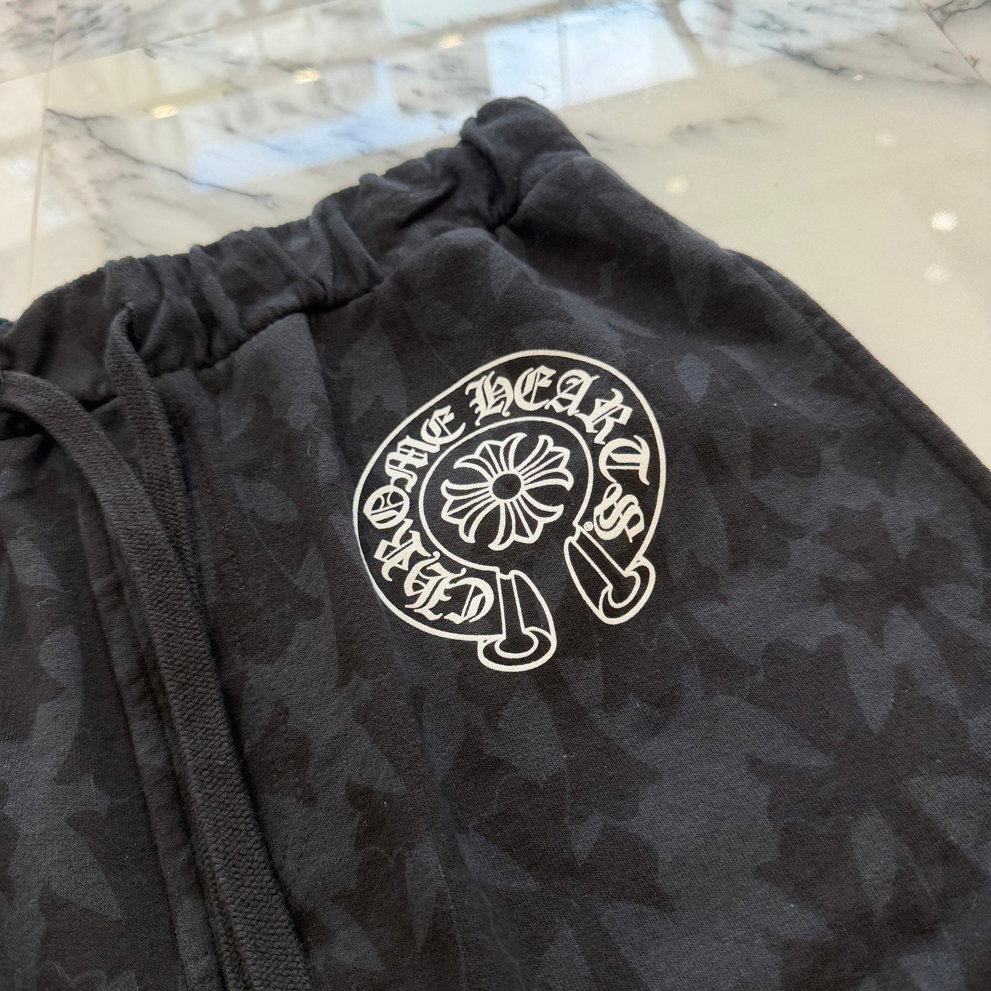 CHROME HEARTS 2024SS Graveyard Cemetery Cross Half Pants Size M クロムハーツ グレイブヤード セメタリークロス ハーフパンツ サイズM