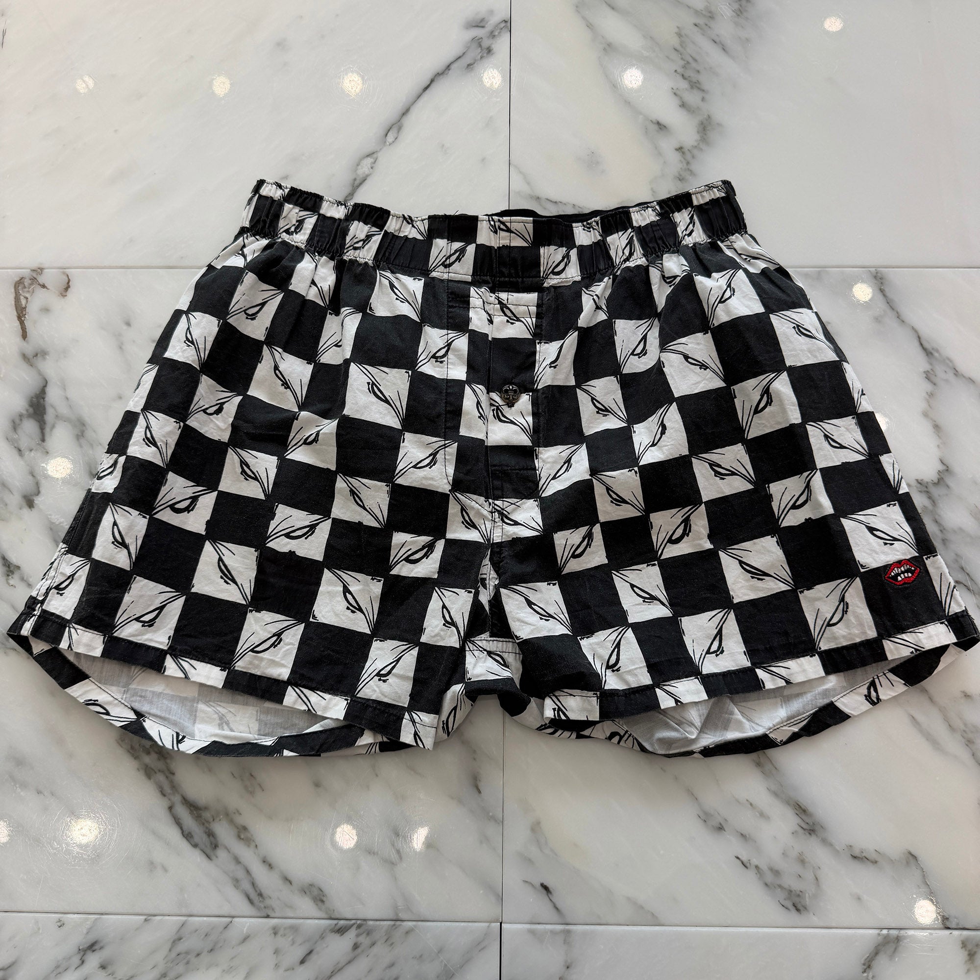 CHROME HEARTS × MATTY BOY BS Flare Button 99 Eyes Boxers Shorts Size S (69-74) クロムハーツ×マッティボーイ BS フレアボタン 99アイズ ボクサーショーツ サイズS (69-74)