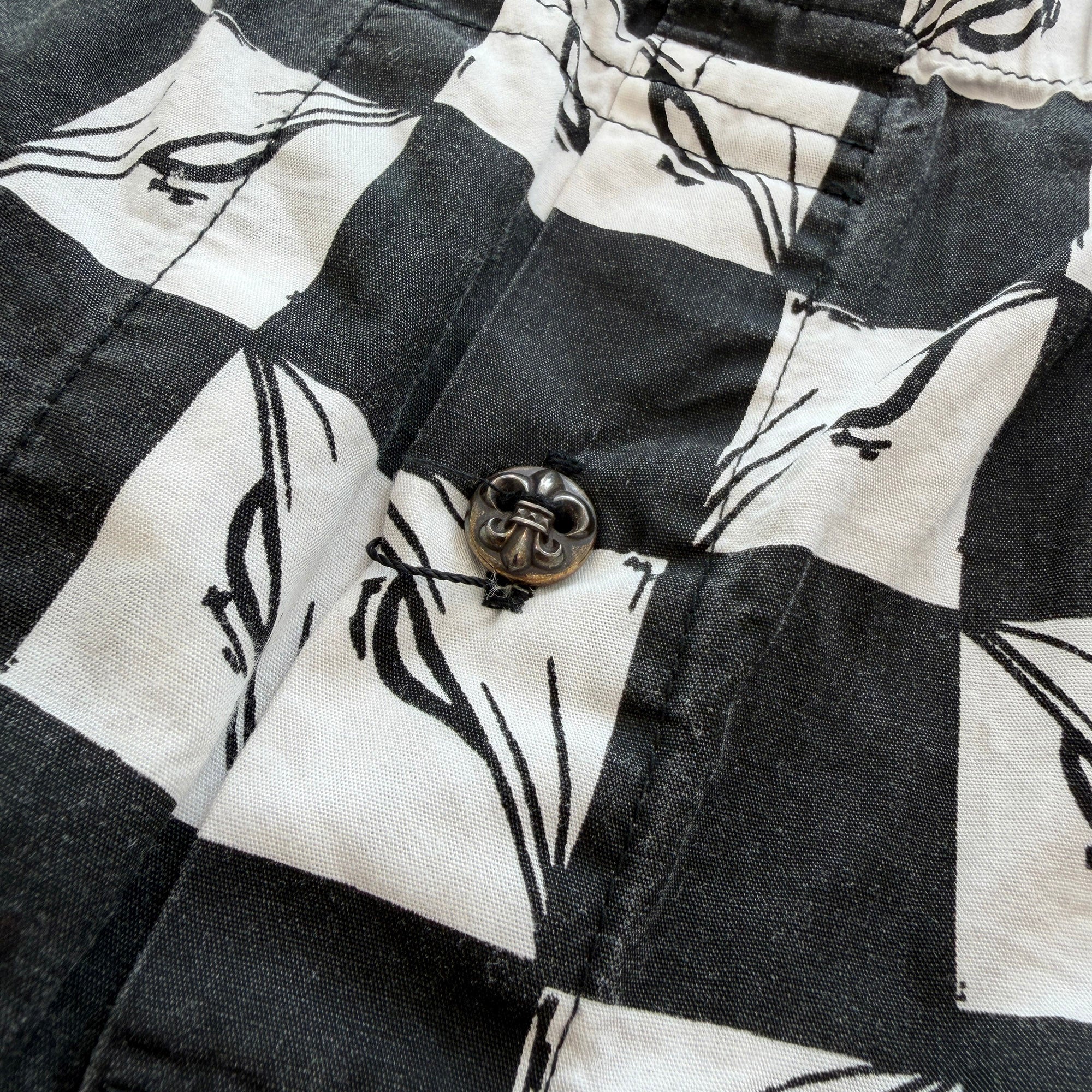 CHROME HEARTS × MATTY BOY BS Flare Button 99 Eyes Boxers Shorts Size S (69-74) クロムハーツ×マッティボーイ BS フレアボタン 99アイズ ボクサーショーツ サイズS (69-74)