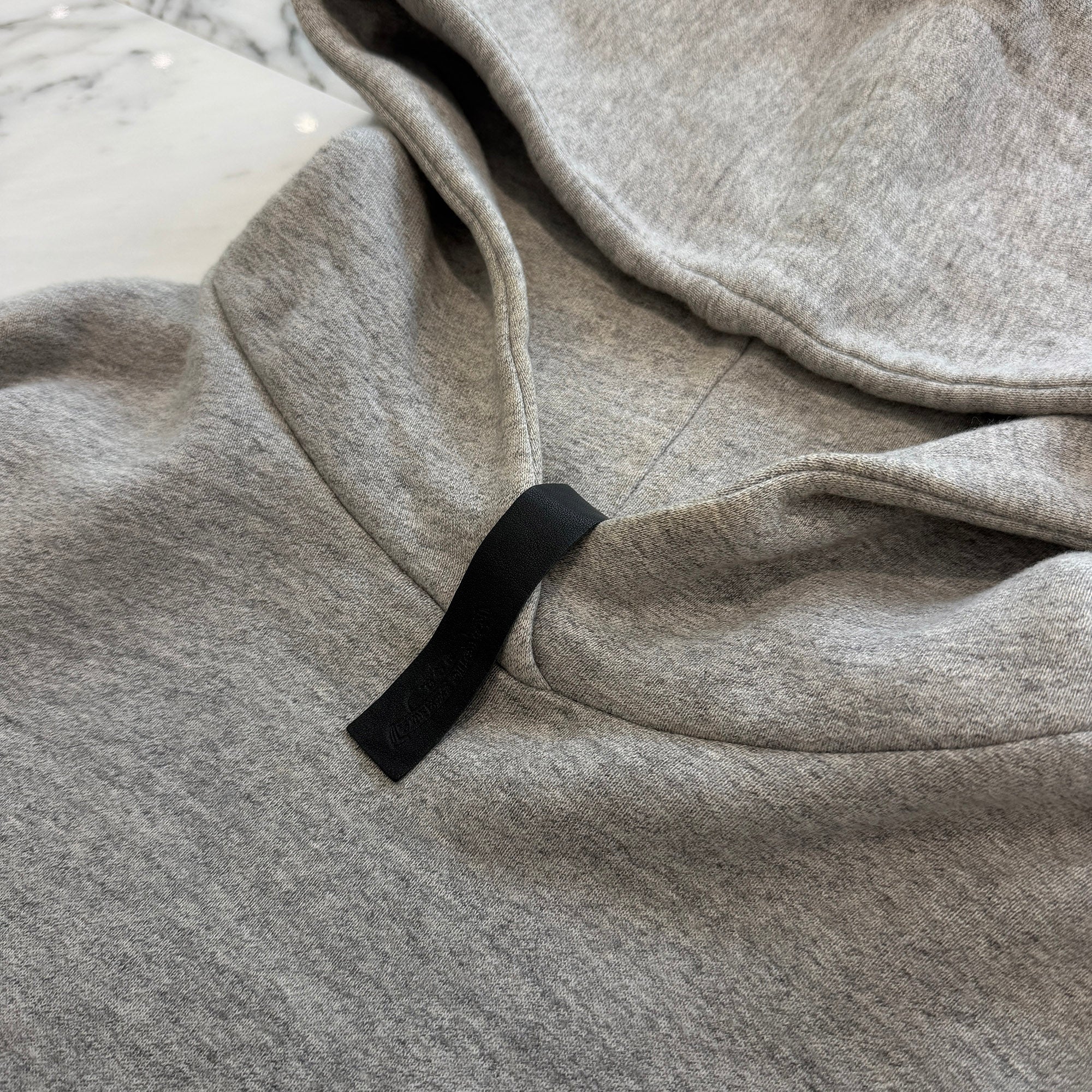 CHROME HEARTS Y NOT Cross Ball Button 3 Cemetery Cross Leather Patch Pullover Hoodie Size M クロムハーツ ワイノット クロスボールボタン 3 セメタリークロス レザーパッチ プルオーバーフーディー サイズM