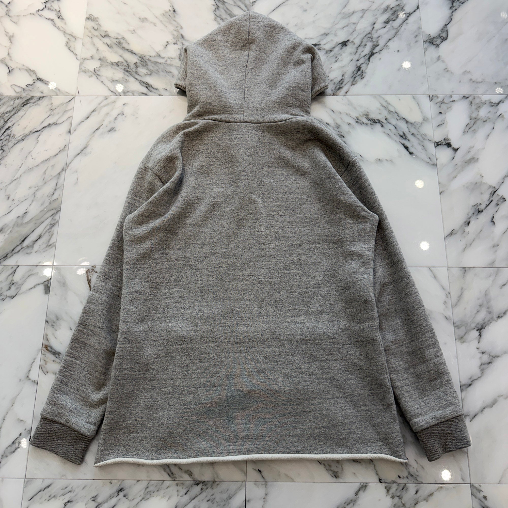 CHROME HEARTS Y NOT Cross Ball Button 3 Cemetery Cross Leather Patch Pullover Hoodie Size M クロムハーツ ワイノット クロスボールボタン 3 セメタリークロス レザーパッチ プルオーバーフーディー サイズM