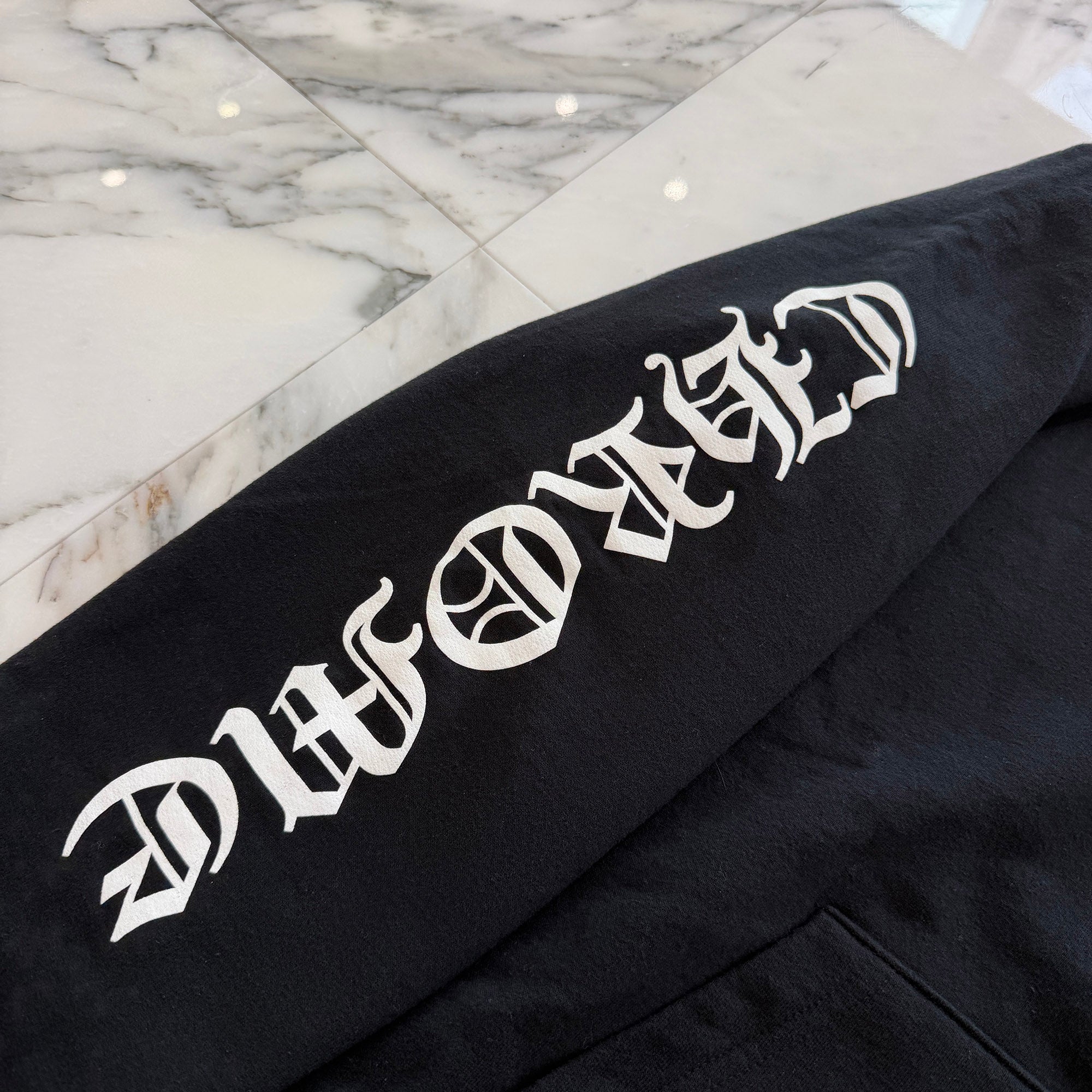 CHROME HEARTS Cross Tire Track Pullover Hoodie Size M クロムハーツ クロス タイヤトラック プルオーバーフーディー サイズM