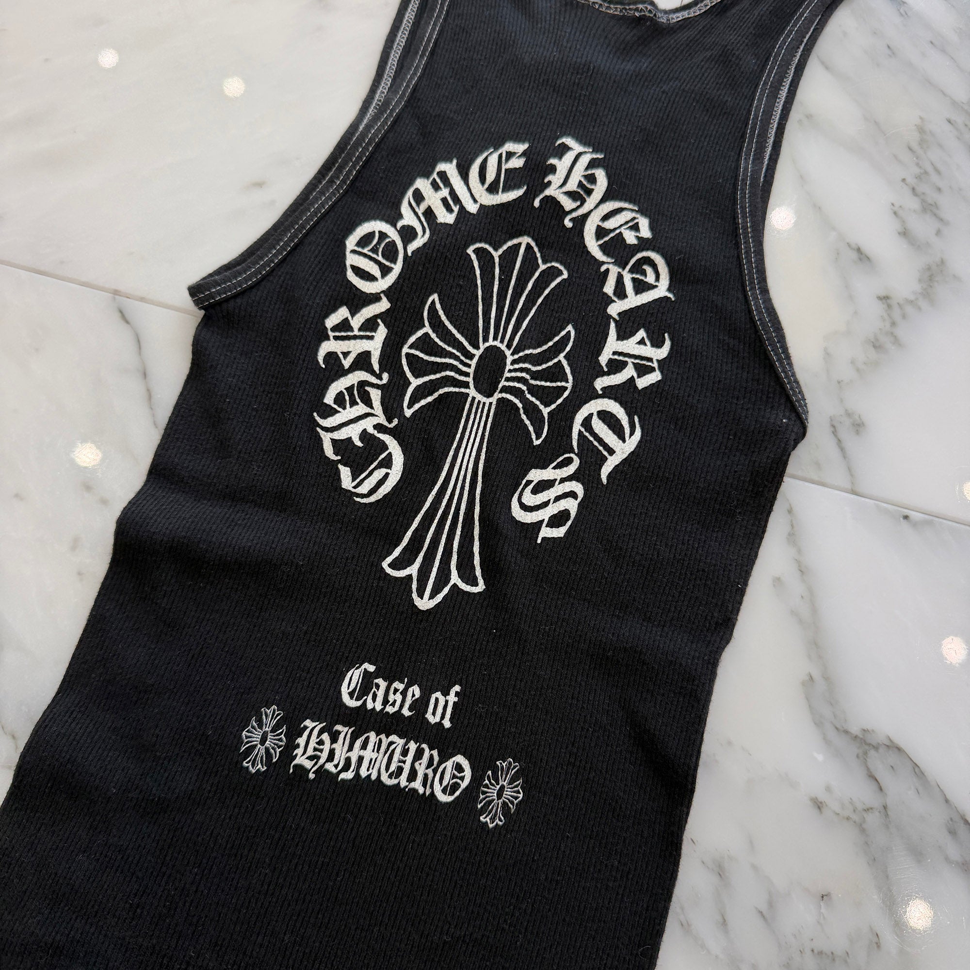 CHROME HEARTS× KYOSUKE HIMURO "CASE OF HIMURO 2003" 15th Anniversary Live Tank Top Size M クロムハーツ × 氷室京介 "ケース オブ ヒムロ 2003" 15周年アニバーサリーライブ タンクトップ サイズM