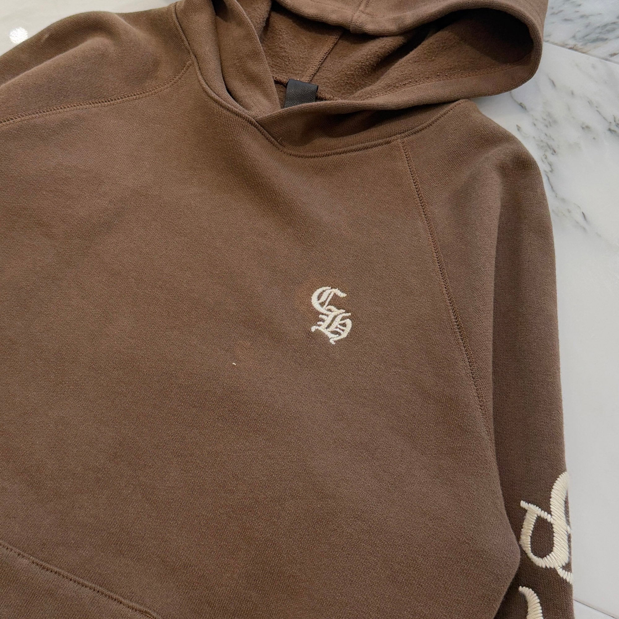 CHROME HEARTS Y NOT SLO RIDE Pullover Hoodie Size M クロムハーツ ワイノット スローライド プルオーバーフーディ パーカー サイズM