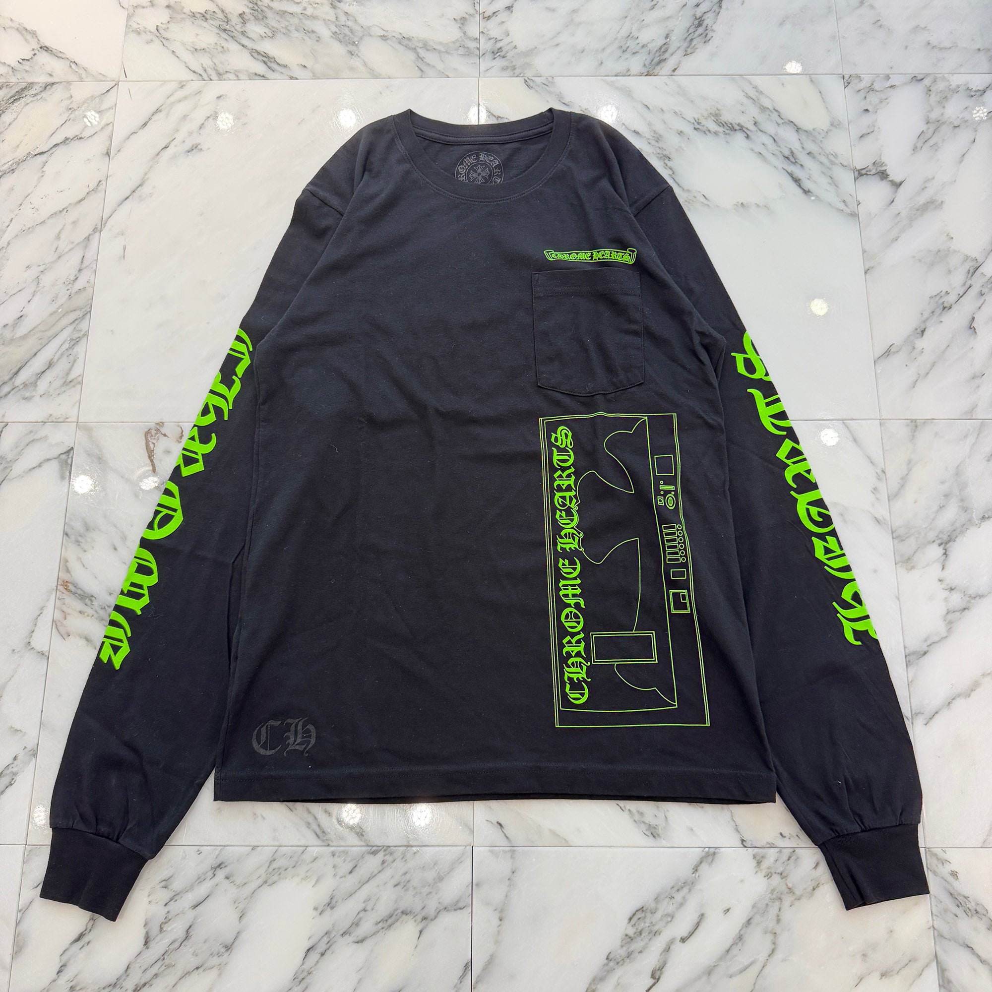 CHROME HEARTS TOKYO AOYAMA Limited Vending Machine Long Sleeve Tee Size M クロムハーツ 東京青山限定 自動販売機モチーフ ロングスリーブTシャツ サイズM