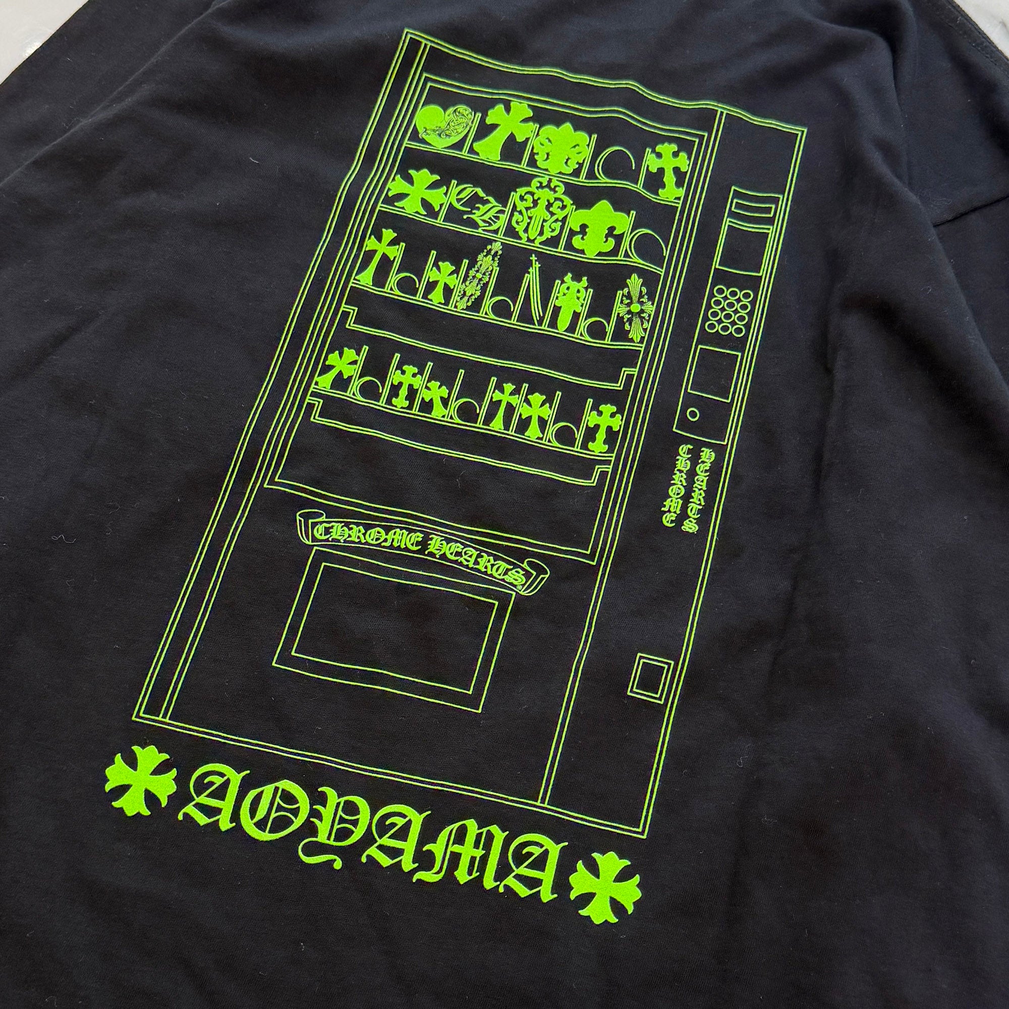 CHROME HEARTS TOKYO AOYAMA Limited Vending Machine Long Sleeve Tee Size M クロムハーツ 東京青山限定 自動販売機モチーフ ロングスリーブTシャツ サイズM