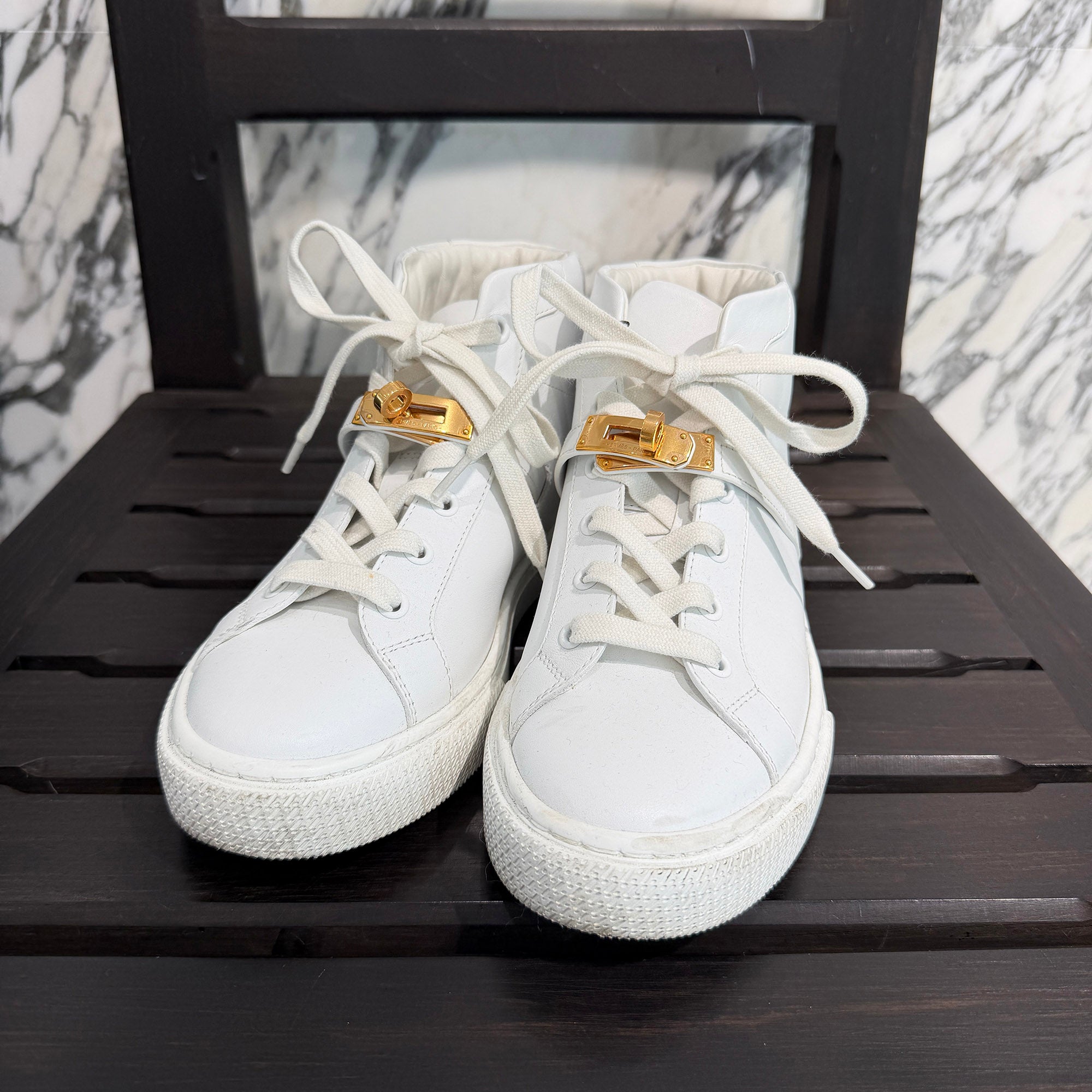 HERMES Sneakers "DAY" H212257Z 90340 Size 36 (約23.0cm～23.5cm) エルメス スニーカー "デイ" サイズ36(約23.0cm～23.5cm)