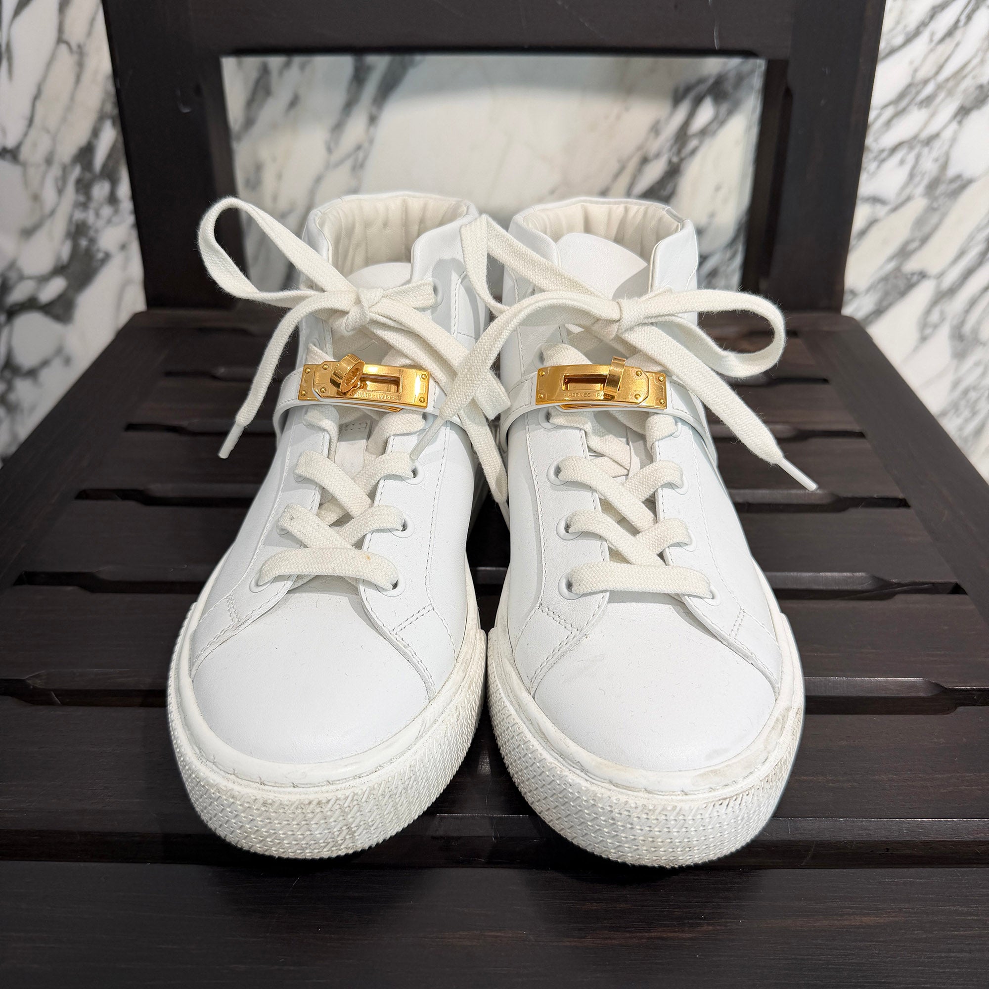 HERMES Sneakers "DAY" H212257Z 90340 Size 36 (約23.0cm～23.5cm) エルメス スニーカー "デイ" サイズ36(約23.0cm～23.5cm)