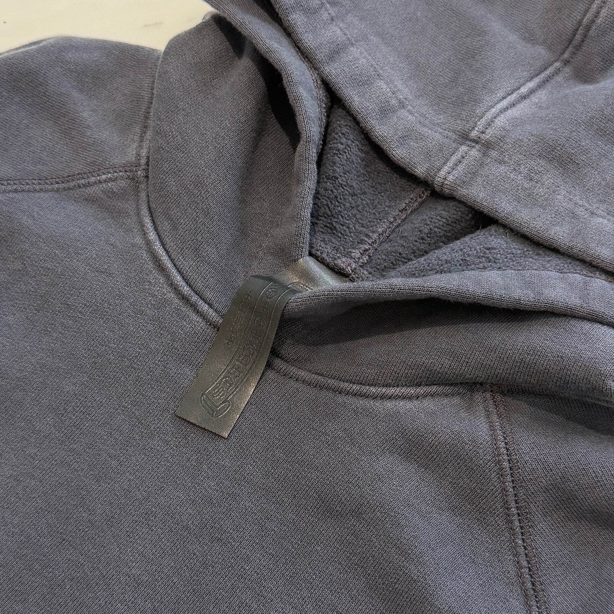 CHROME HEARTS Y NOT Triple Cross Leather Patch Pullover Hoodie Size L クロムハーツ ワイノット トリプスクロス レザーパッチ プルオーバーフーディ サイズL