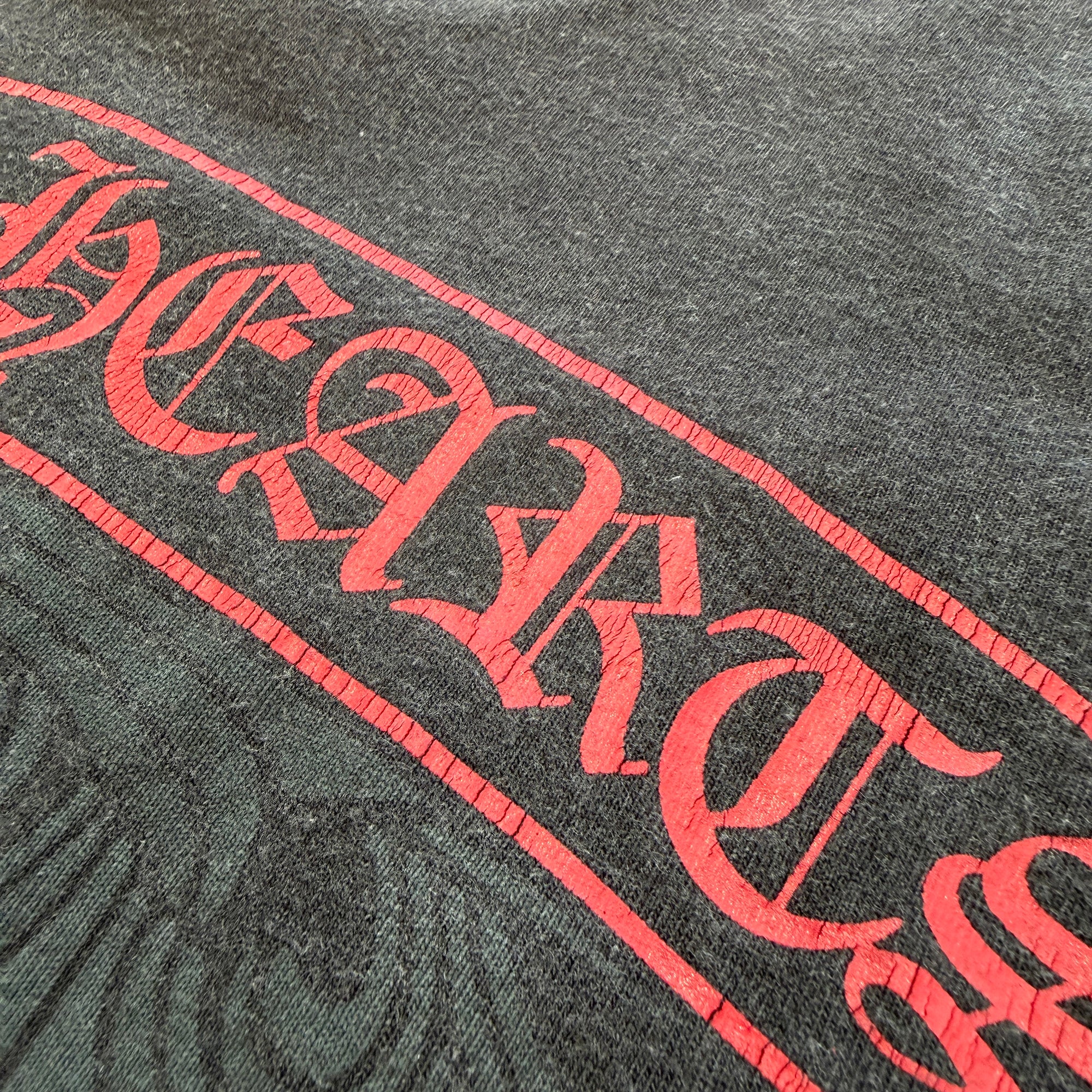 CHROME HEARTS Back Floral Cross Scroll Tee Size L クロムハーツ バック フローラルクロス バックスクロール Tシャツ サイズL