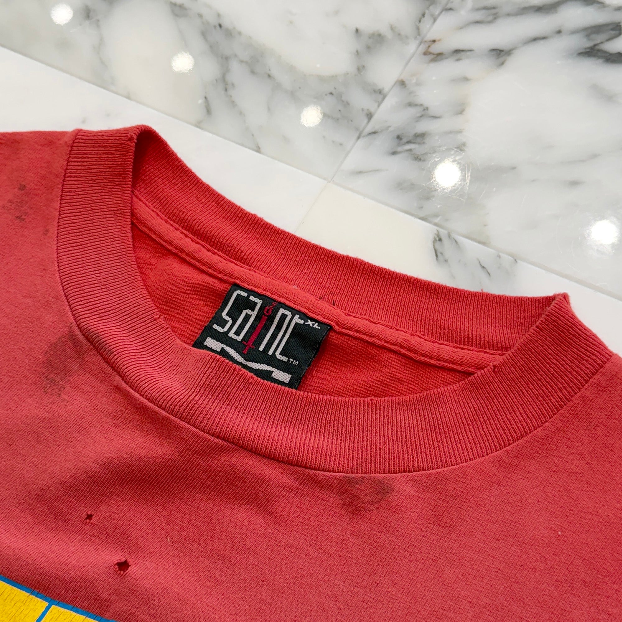 SAINT Mxxxxxx 2025AW "SAINT" S/S Tee SM-HR1-0000-025 Size XL セントマイケル "セイント" Tシャツ サイズXL