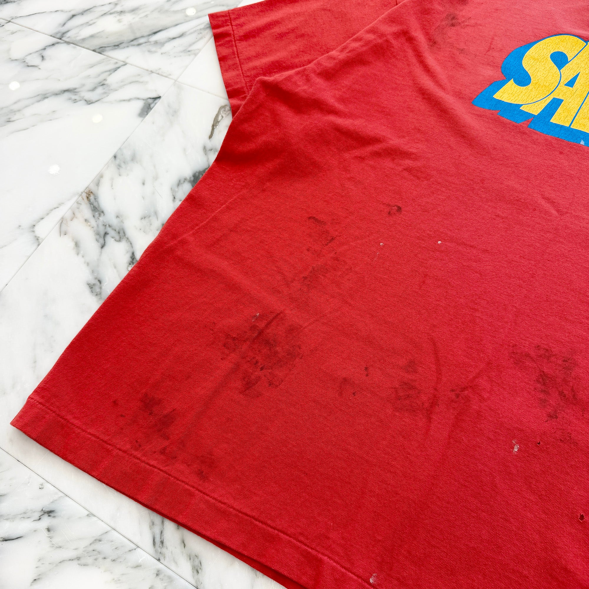 SAINT Mxxxxxx 2025AW "SAINT" S/S Tee SM-HR1-0000-025 Size XL セントマイケル "セイント" Tシャツ サイズXL