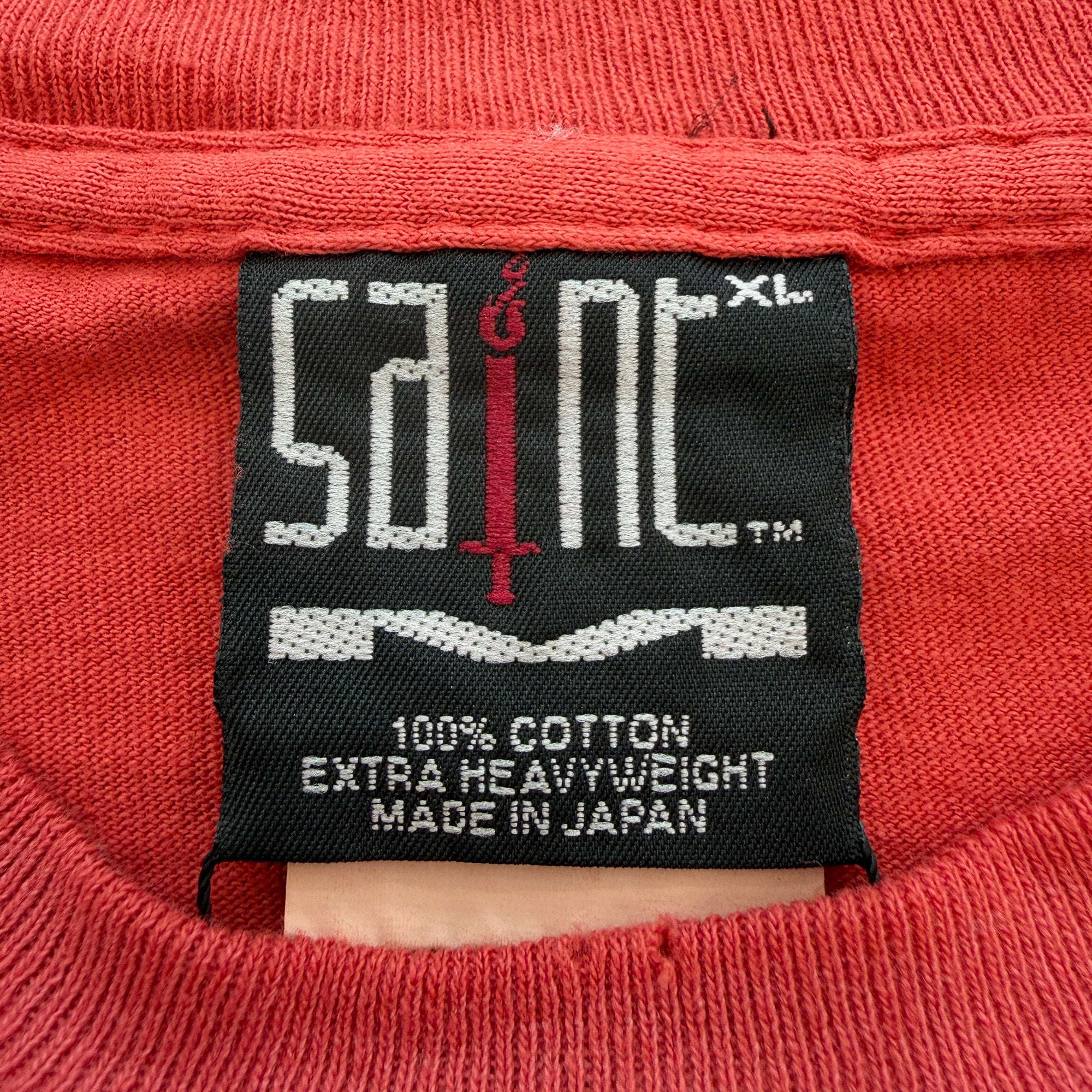SAINT Mxxxxxx 2025AW "SAINT" S/S Tee SM-HR1-0000-025 Size XL セントマイケル "セイント" Tシャツ サイズXL