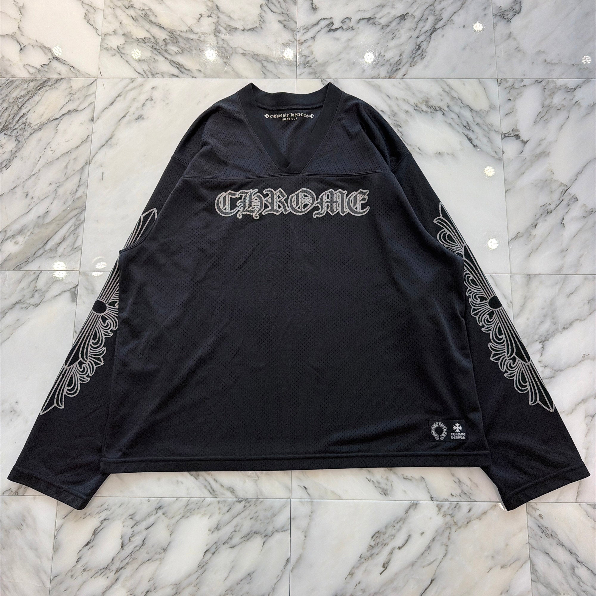 CHROME HEARTS Mesh Warm Up Jersey Size XL クロムハーツ メッシュウォームアップジャージー サイズXL