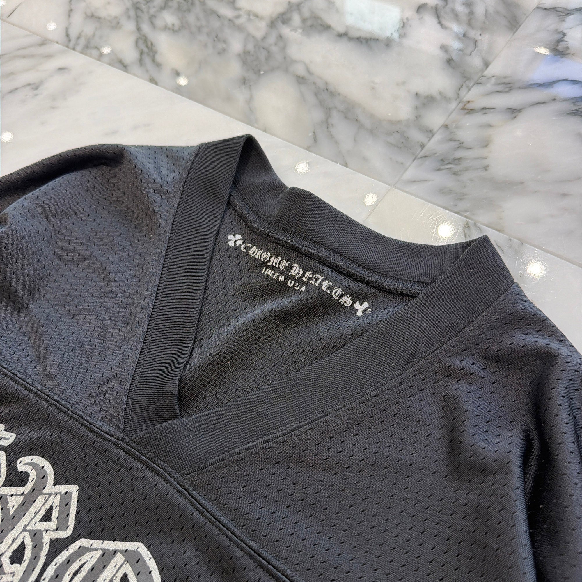 CHROME HEARTS Mesh Warm Up Jersey Size XL クロムハーツ メッシュウォームアップジャージー サイズXL
