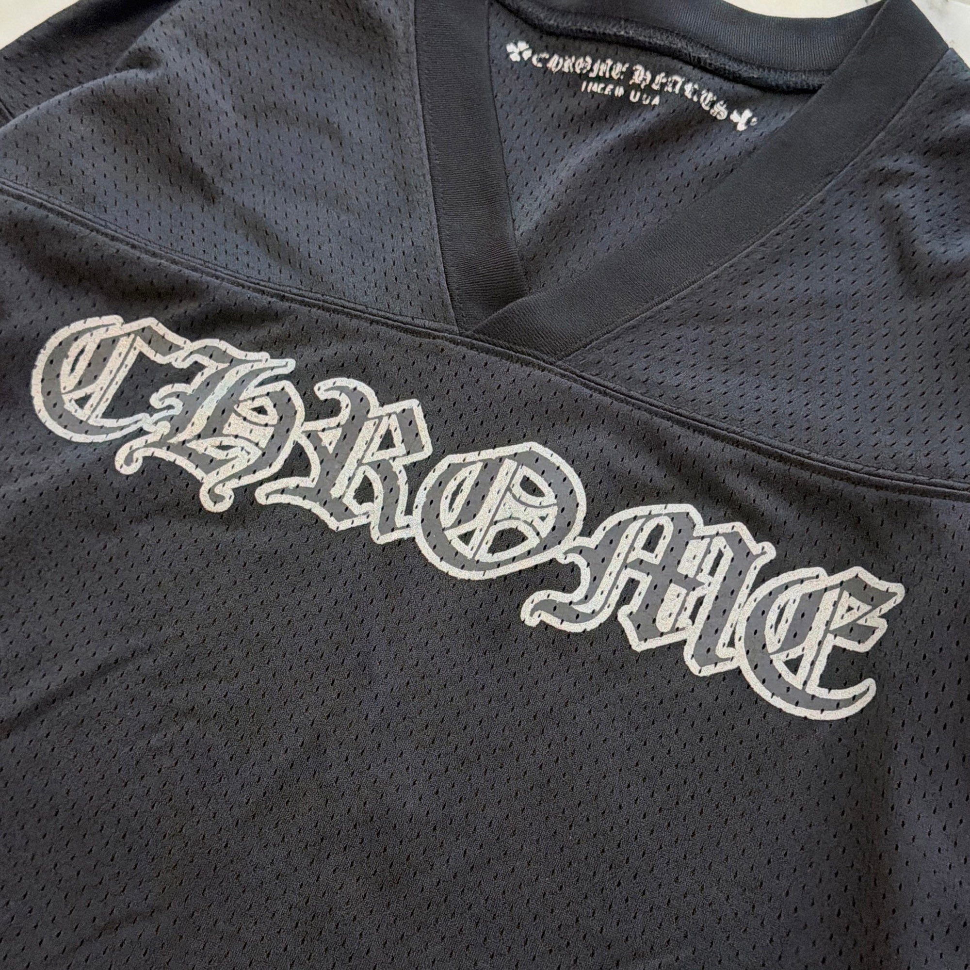 CHROME HEARTS Mesh Warm Up Jersey Size XL クロムハーツ メッシュウォームアップジャージー サイズXL