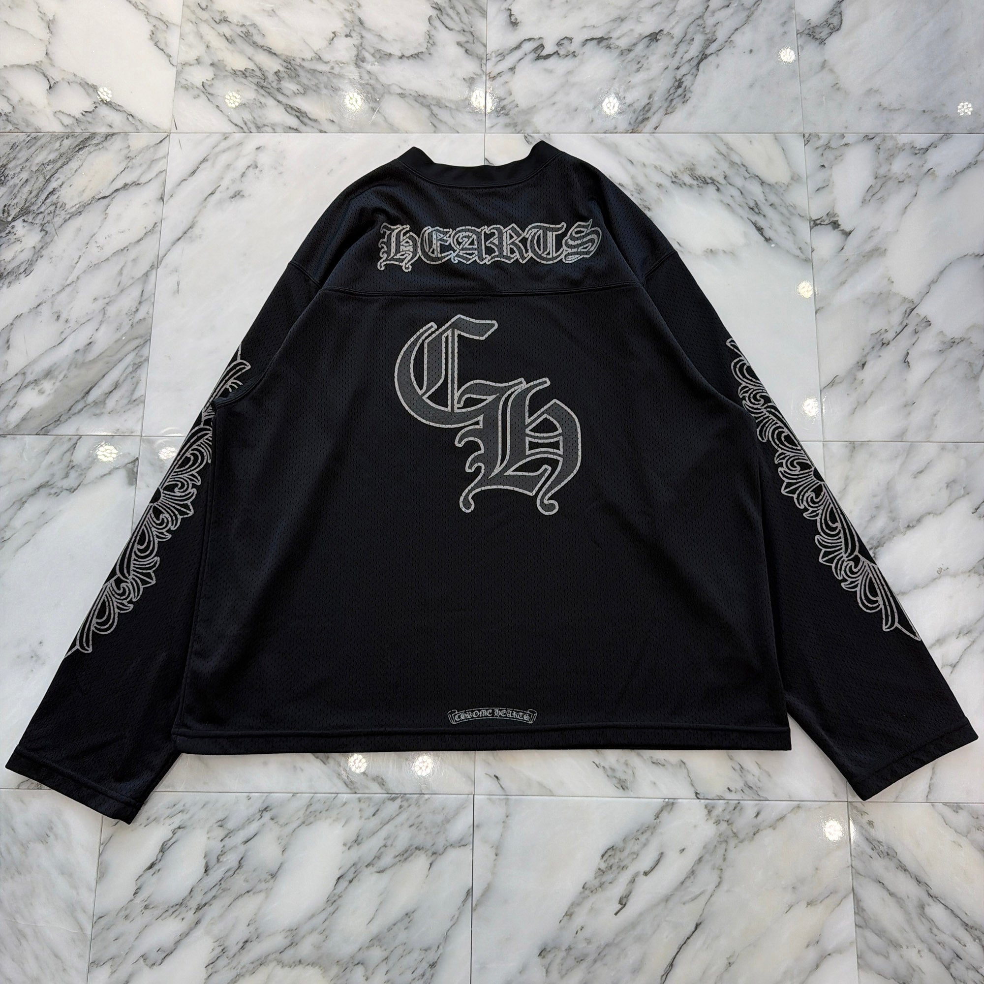 CHROME HEARTS Mesh Warm Up Jersey Size XL クロムハーツ メッシュウォームアップジャージー サイズXL