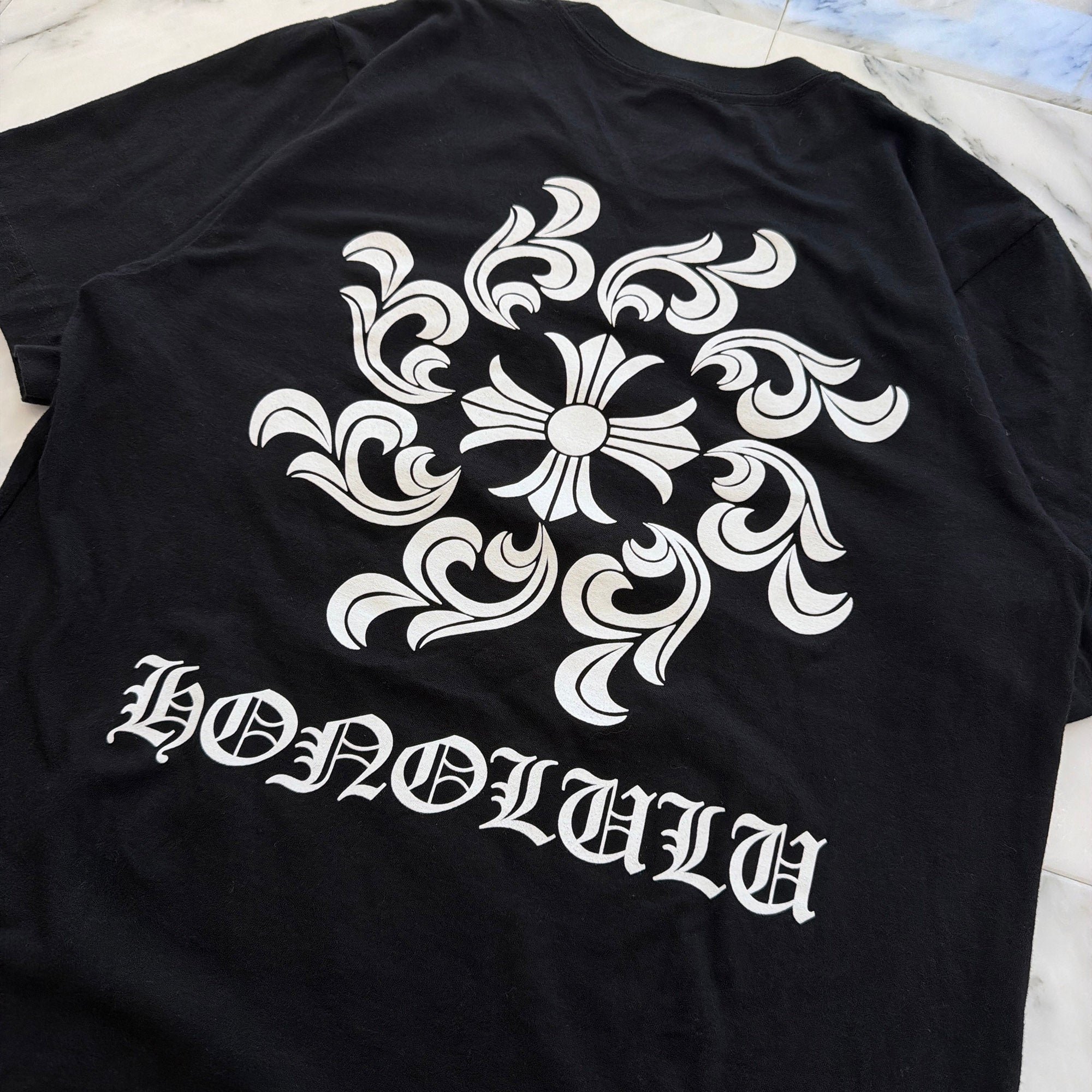 CHROME HEARTS Honolulu Exclusive Horseshoe Logo Tee Size S クロムハーツ ホノルル限定 ホースシュー ロゴ Tシャツ サイズS