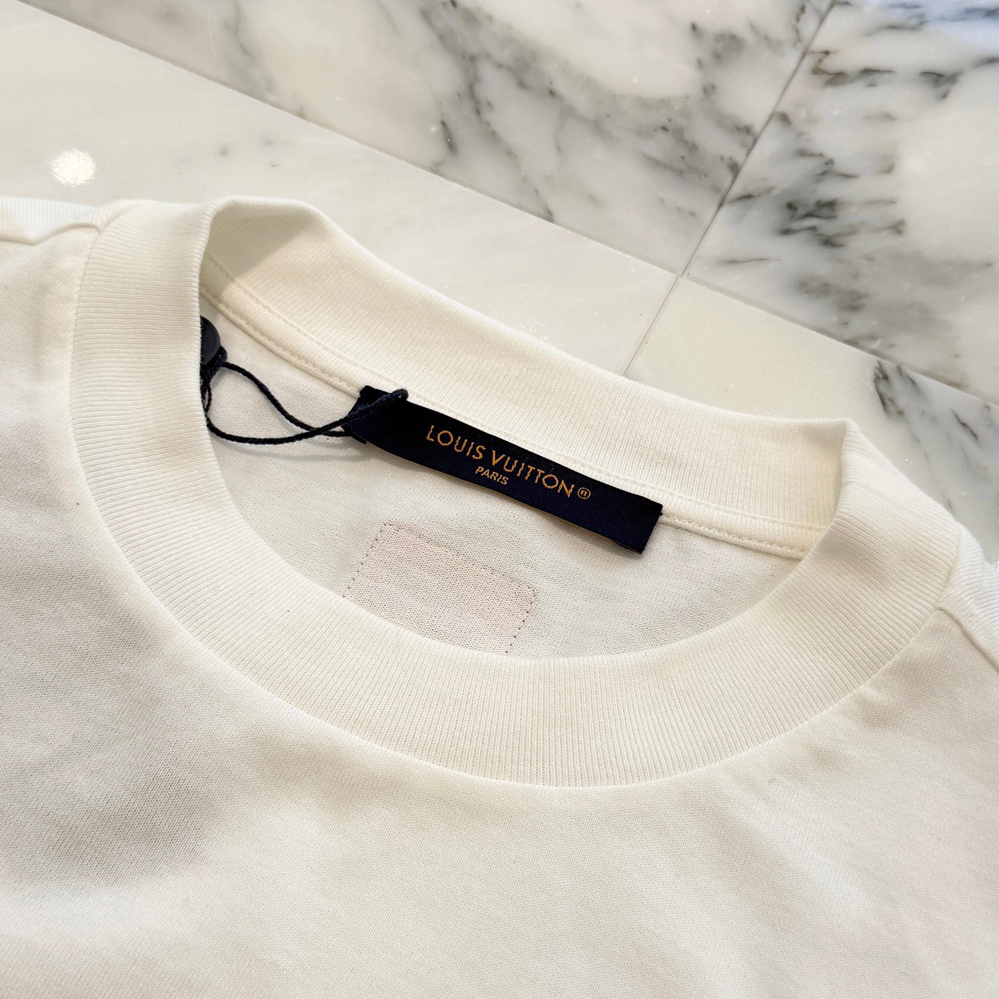 LOUIS VUITTON 2019SS Film Case Print Tee 1AKM2I Size S ルイヴィトン フィルムケース プリント Tシャツ サイズS