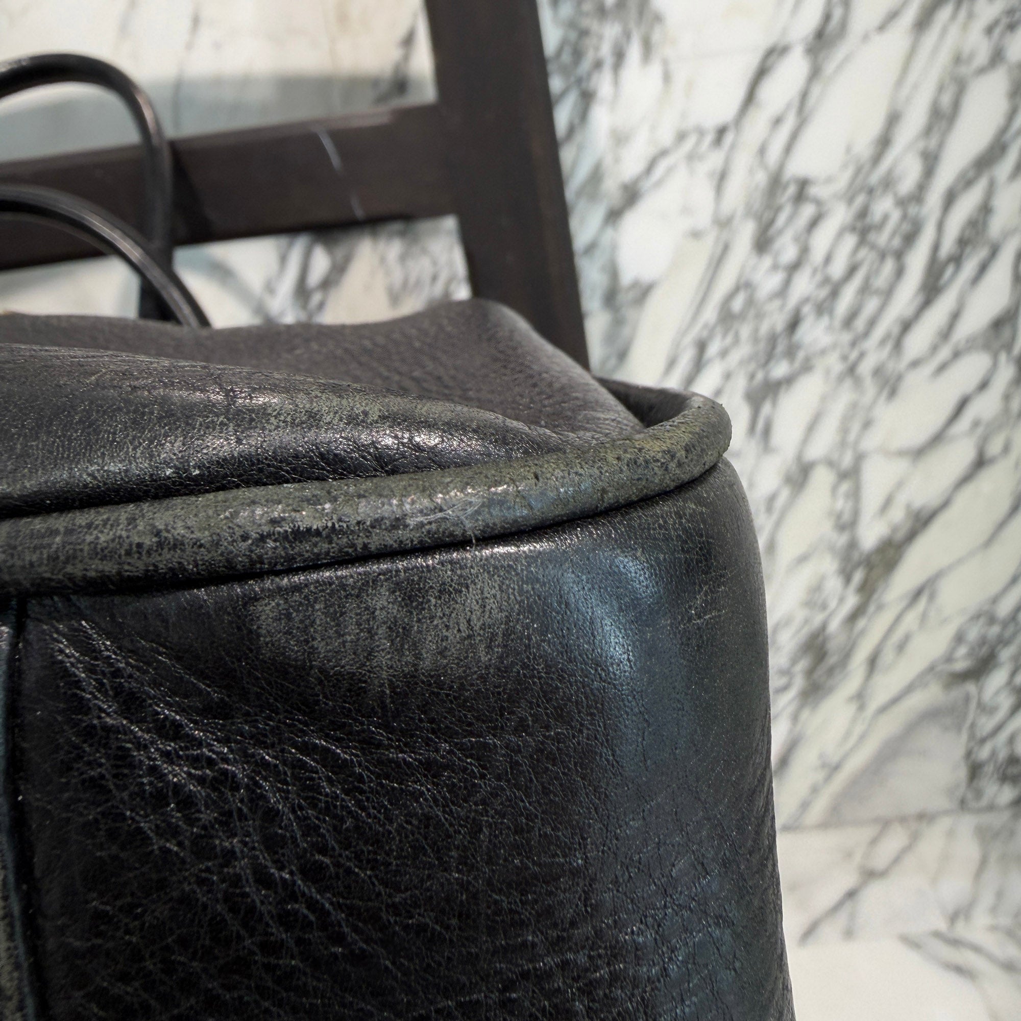 CHROME HEARTS Medium GYM Cemetery Cross Patch Hand Bag クロムハーツ ミディアム ジム セメタリークロスパッチ ハンドバッグ