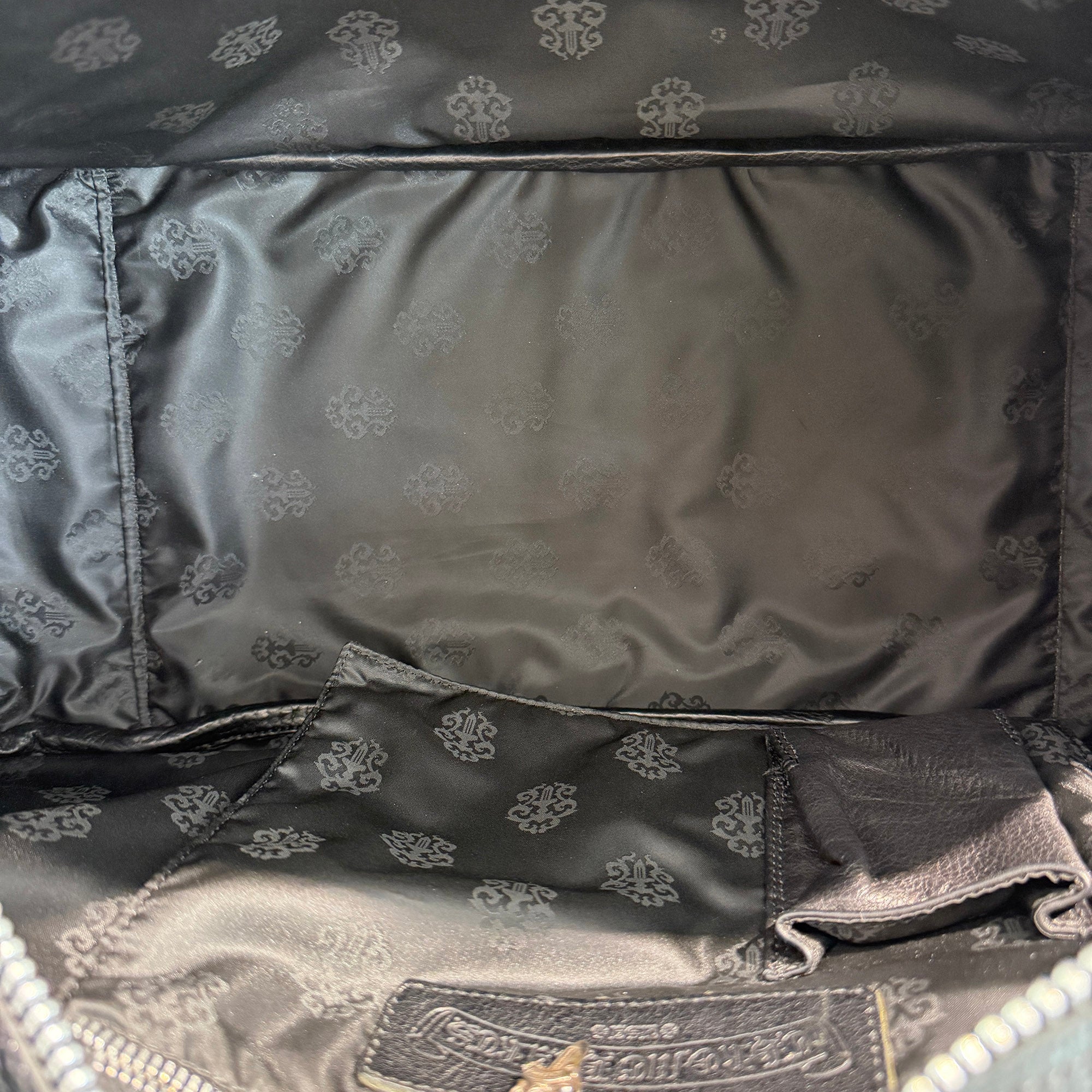 CHROME HEARTS Medium GYM Cemetery Cross Patch Hand Bag クロムハーツ ミディアム ジム セメタリークロスパッチ ハンドバッグ