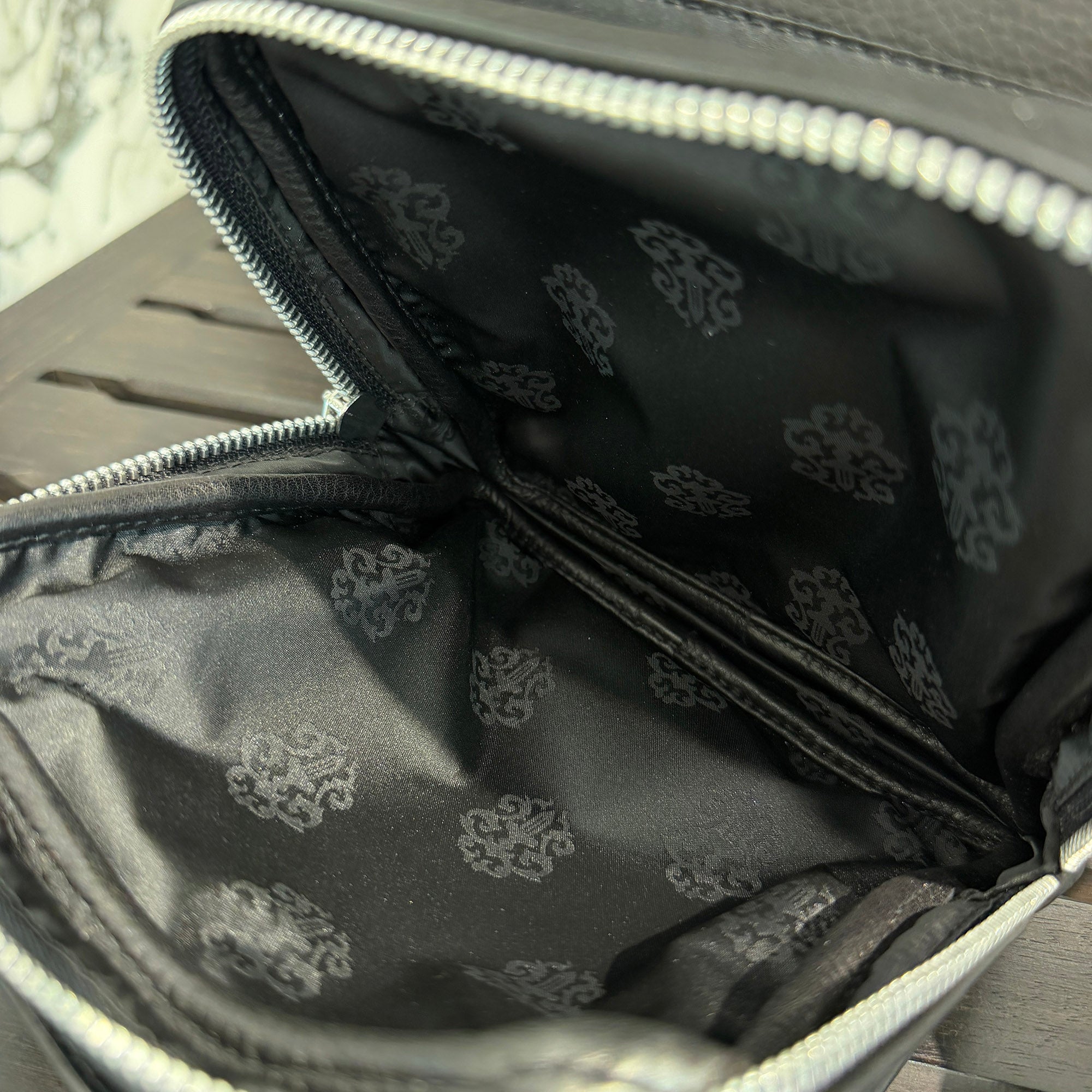 CHROME HEARTS MILO Large Dagger Leather Shoulder Bag クロムハーツ マイロ ラージダガー レザーショルダーバッグ