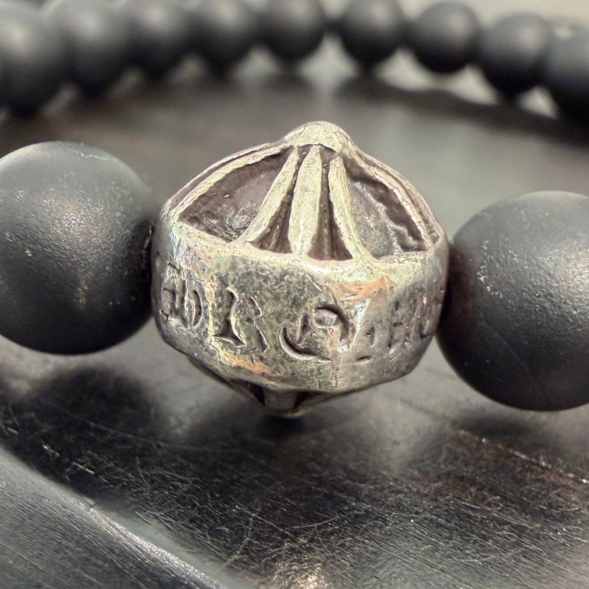 CHROME HEARTS CH Logo Ball Beads Bracelet Size 10mm クロムハーツ CHロゴボール ビーズブレスレット サイズ10mm